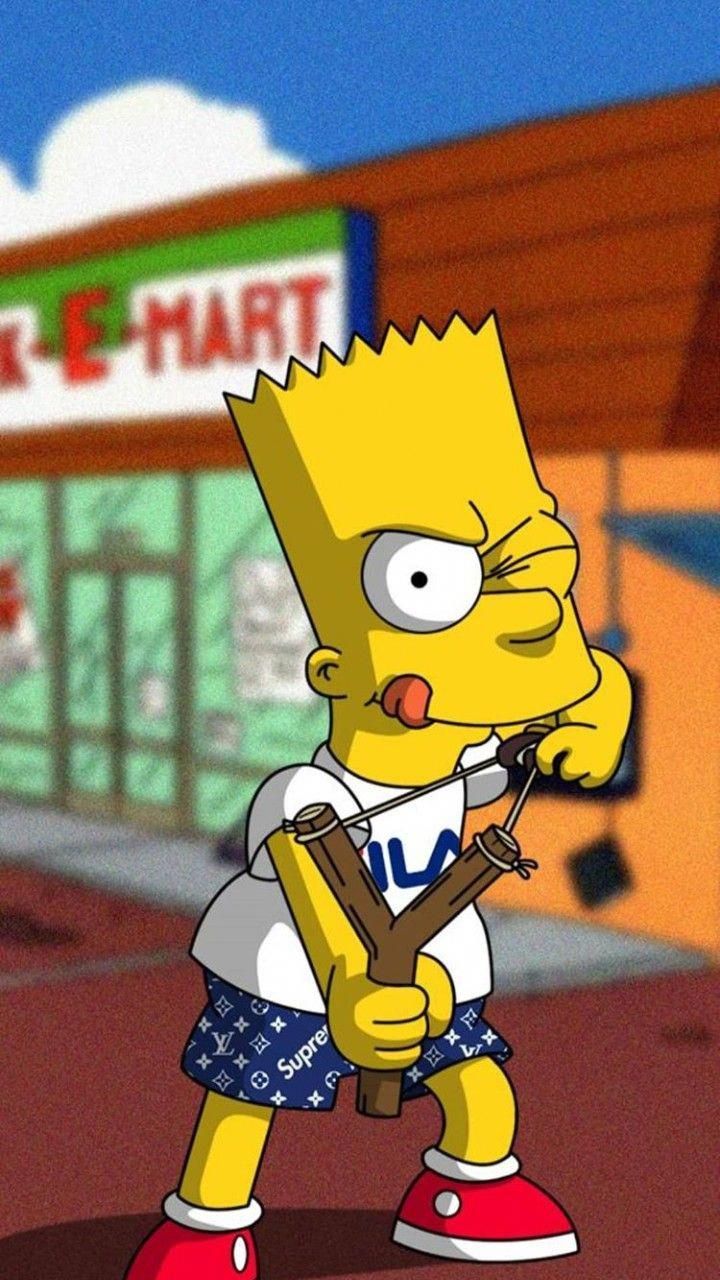 android application #Android. Simpson wallpaper iphone, Bart simpson art, Cartoon wallpaper iphone