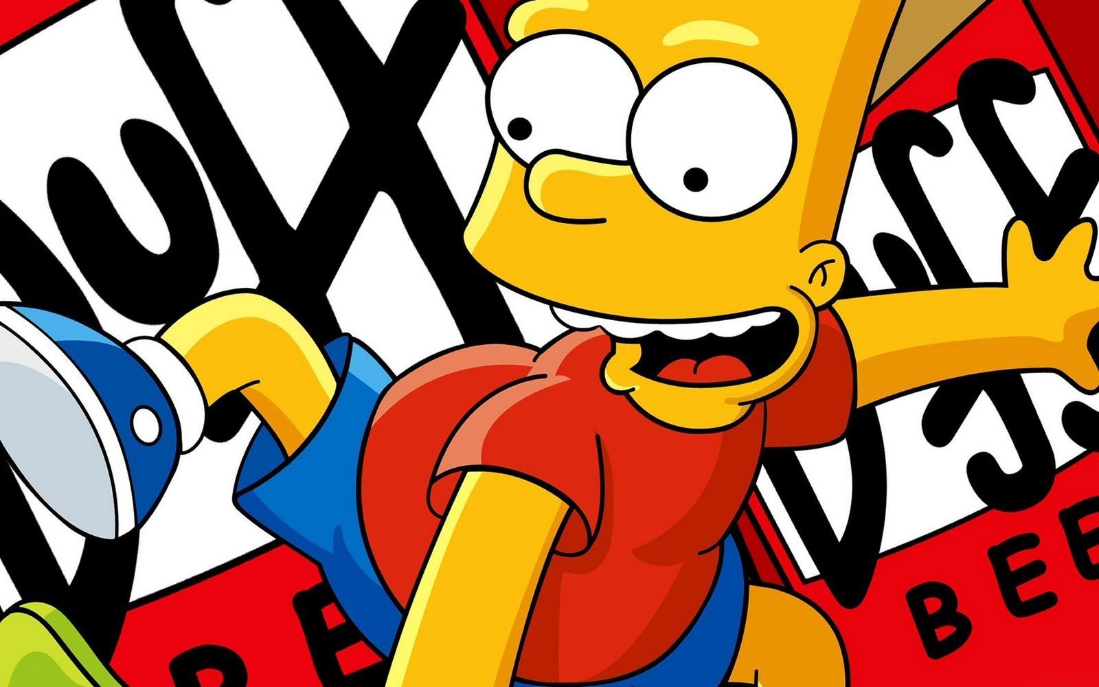 Bart simpson background