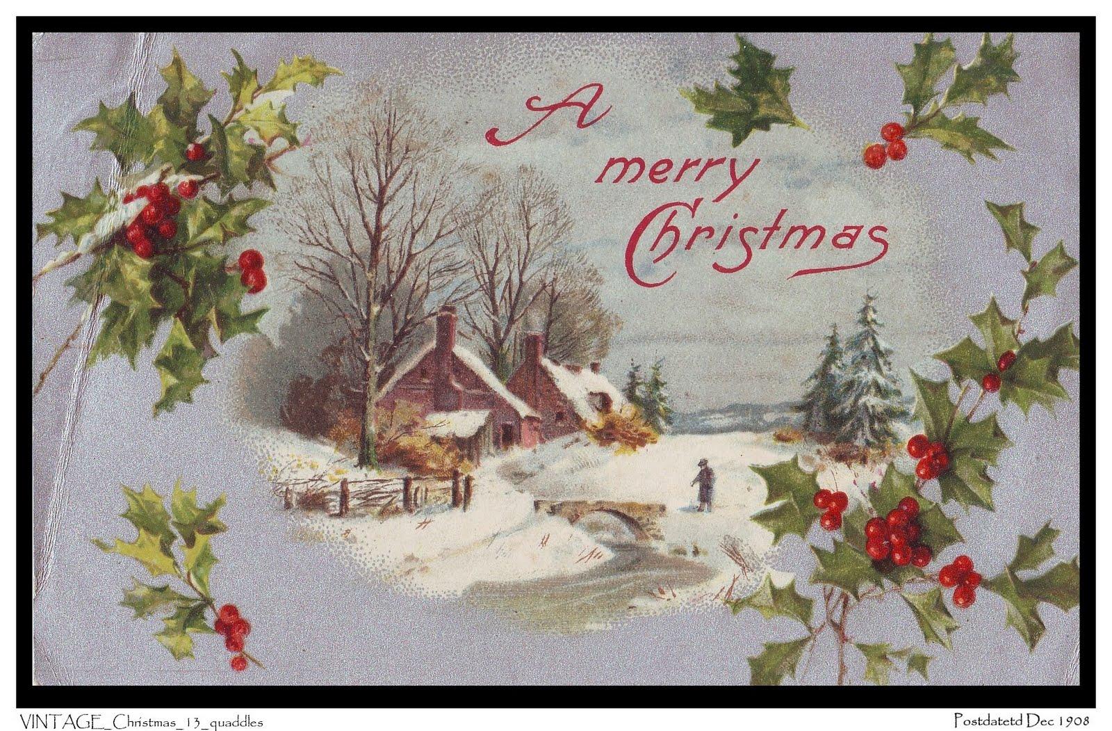 Christmas Vintage Wallpaper Desktop