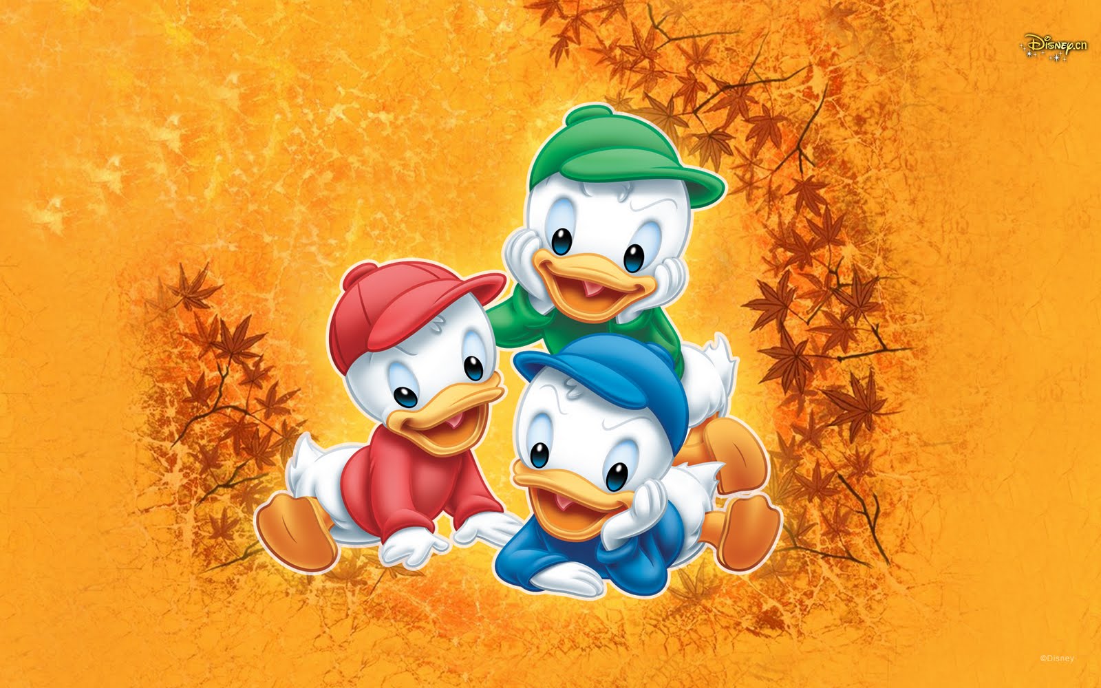 Cute Disney Cartoon Wallpaper Thanksgiving I Love You HD Wallpaper