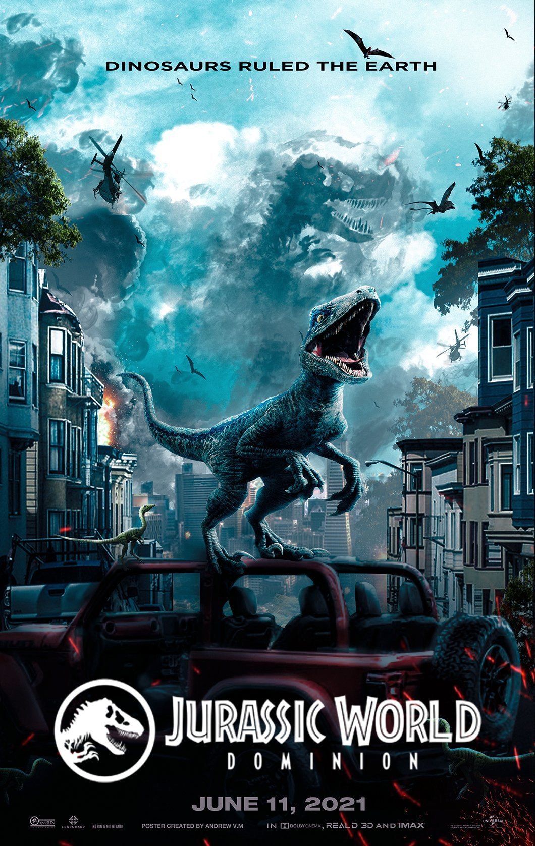 Fan Art de Jurassic World: Dominion. Jurassic world dinosaurs, Jurassic world, Jurassic park world