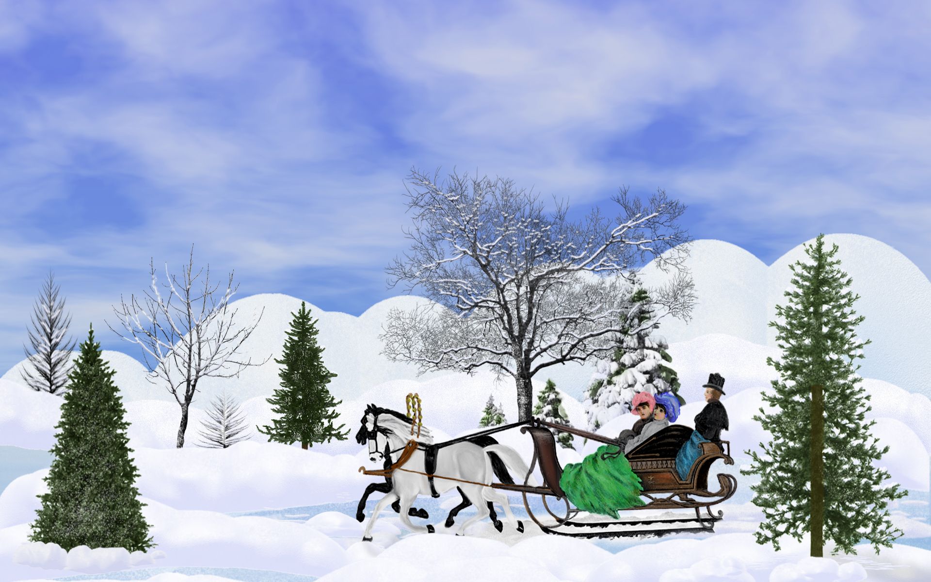 Free download Victorian Sleigh Ride wallpaper ForWallpapercom [1920x1200] for your Desktop, Mobile & Tablet. Explore Victorian Winter Wallpaper. Vintage Wallpaper, Victorian Wallpaper, Victorian Wallpaper Patterns