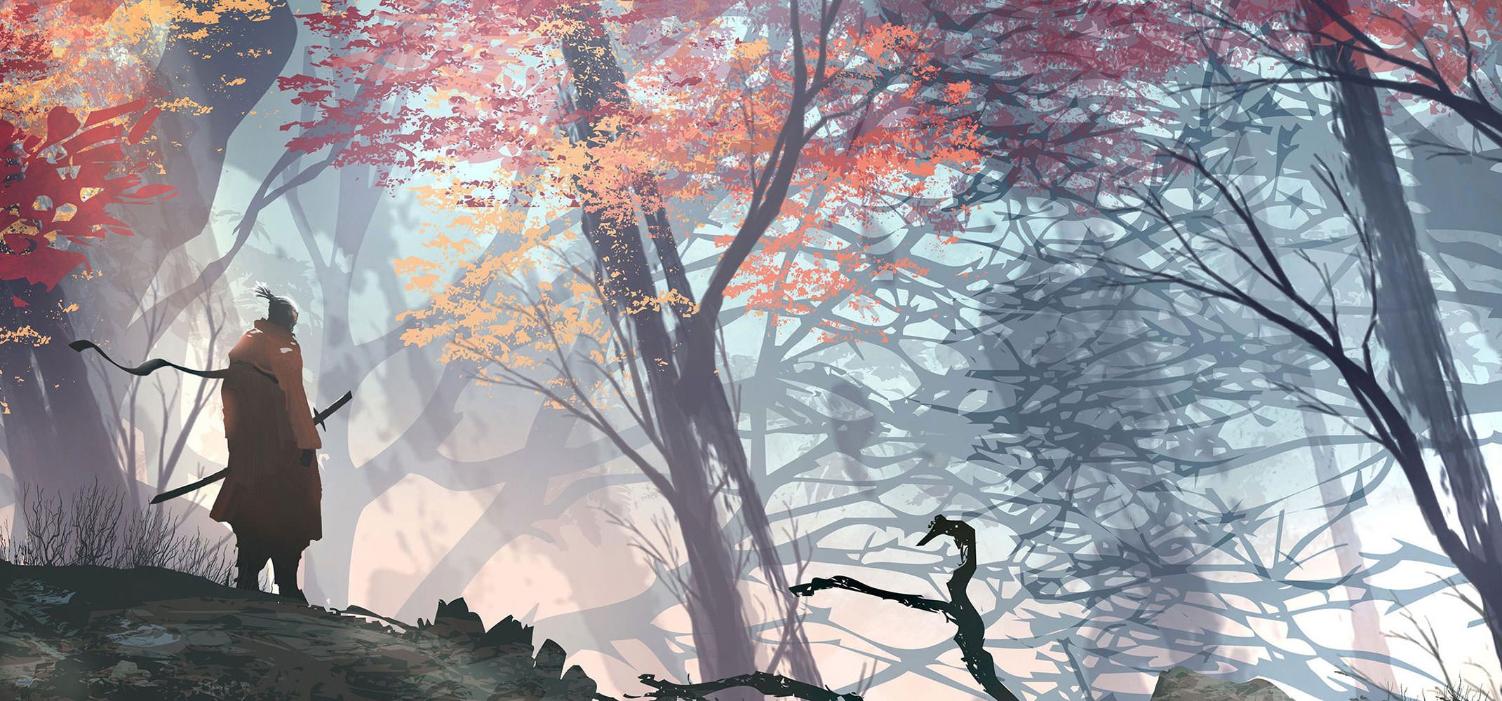 Beautiful Dual Monitors Desktop Wallpaper