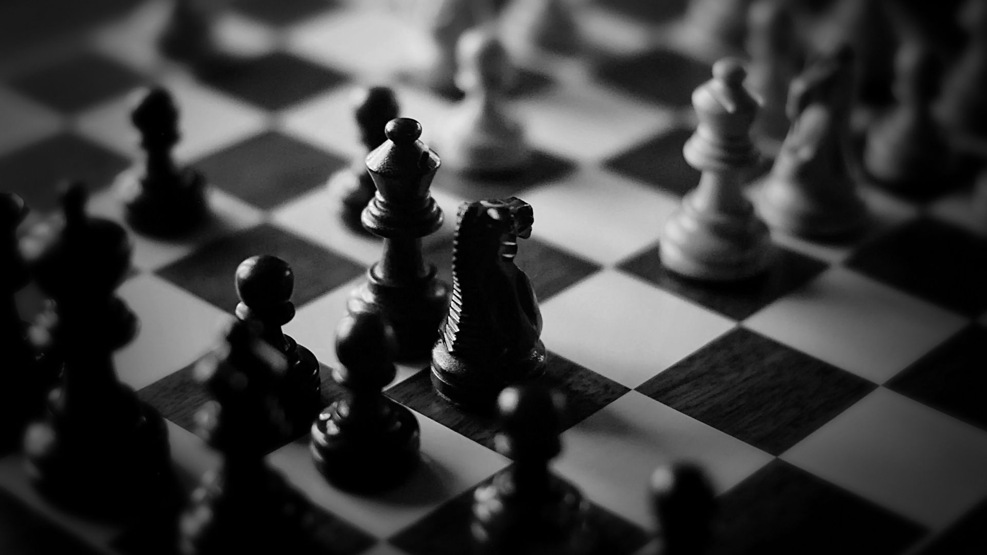 Monochrome Chess. Chess quotes, Chess, Chess game