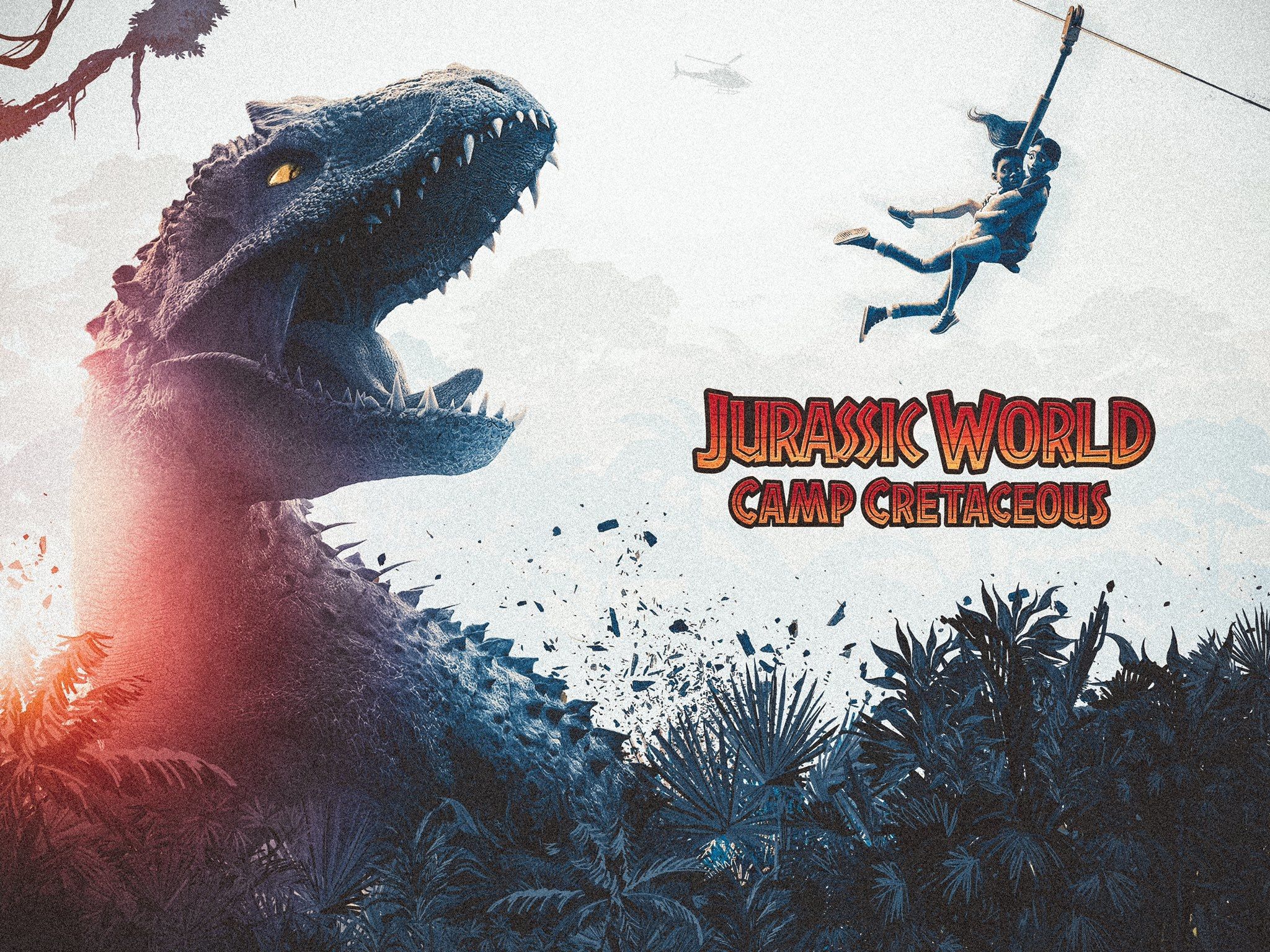 Jurassic World Camp Cretaceous Fan Poster Wallpaper, HD Movies 4K Wallpaper, Image, Photo and Background