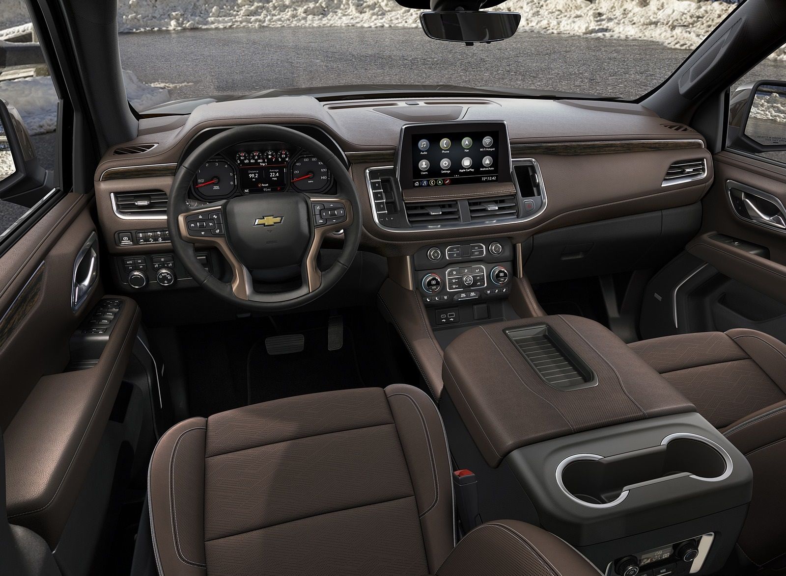 Chevrolet Suburban Interior Cockpit Wallpaper