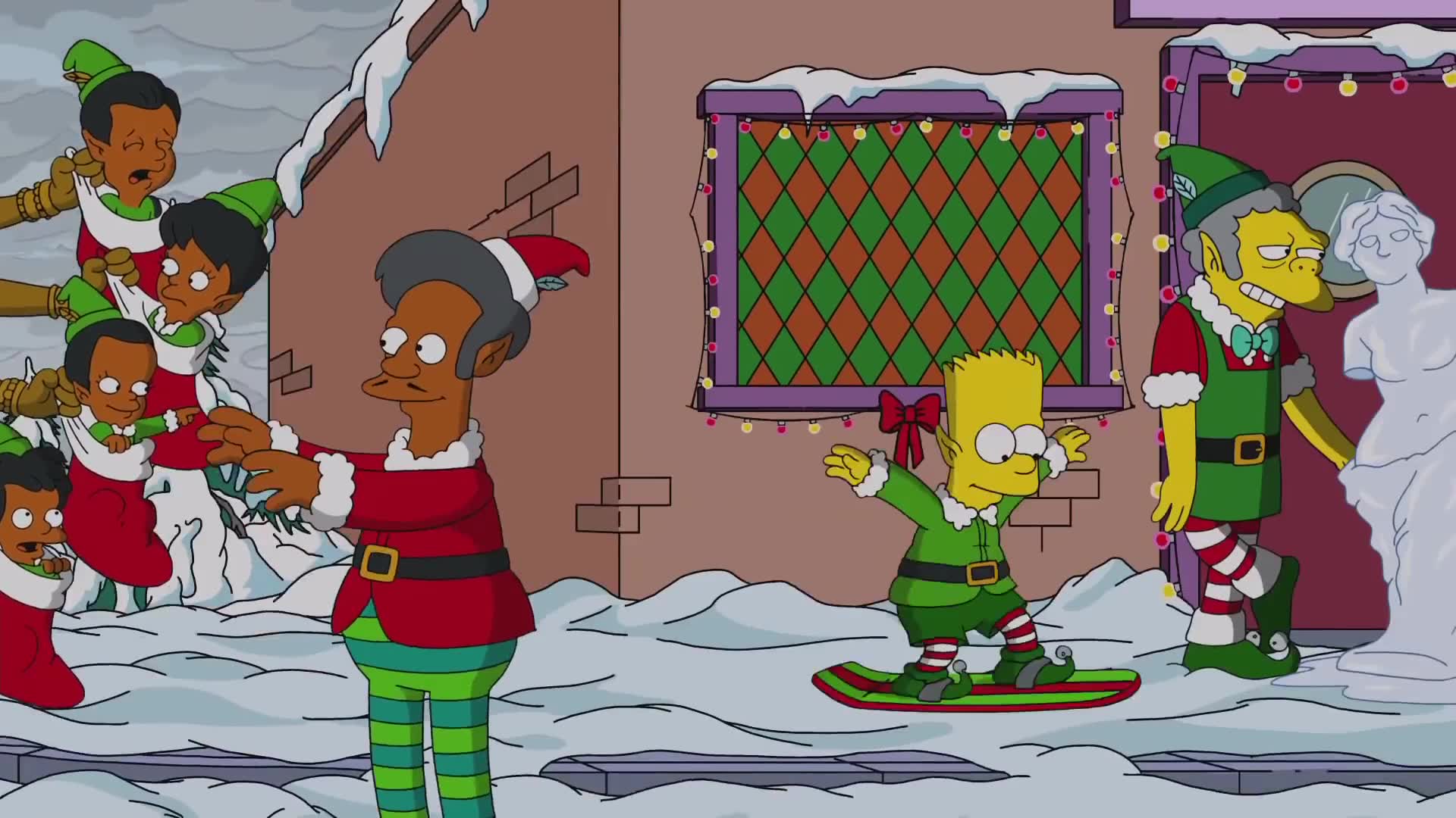 The Simpsons I Won't Be Home for Christmas (TV Episode 2014)