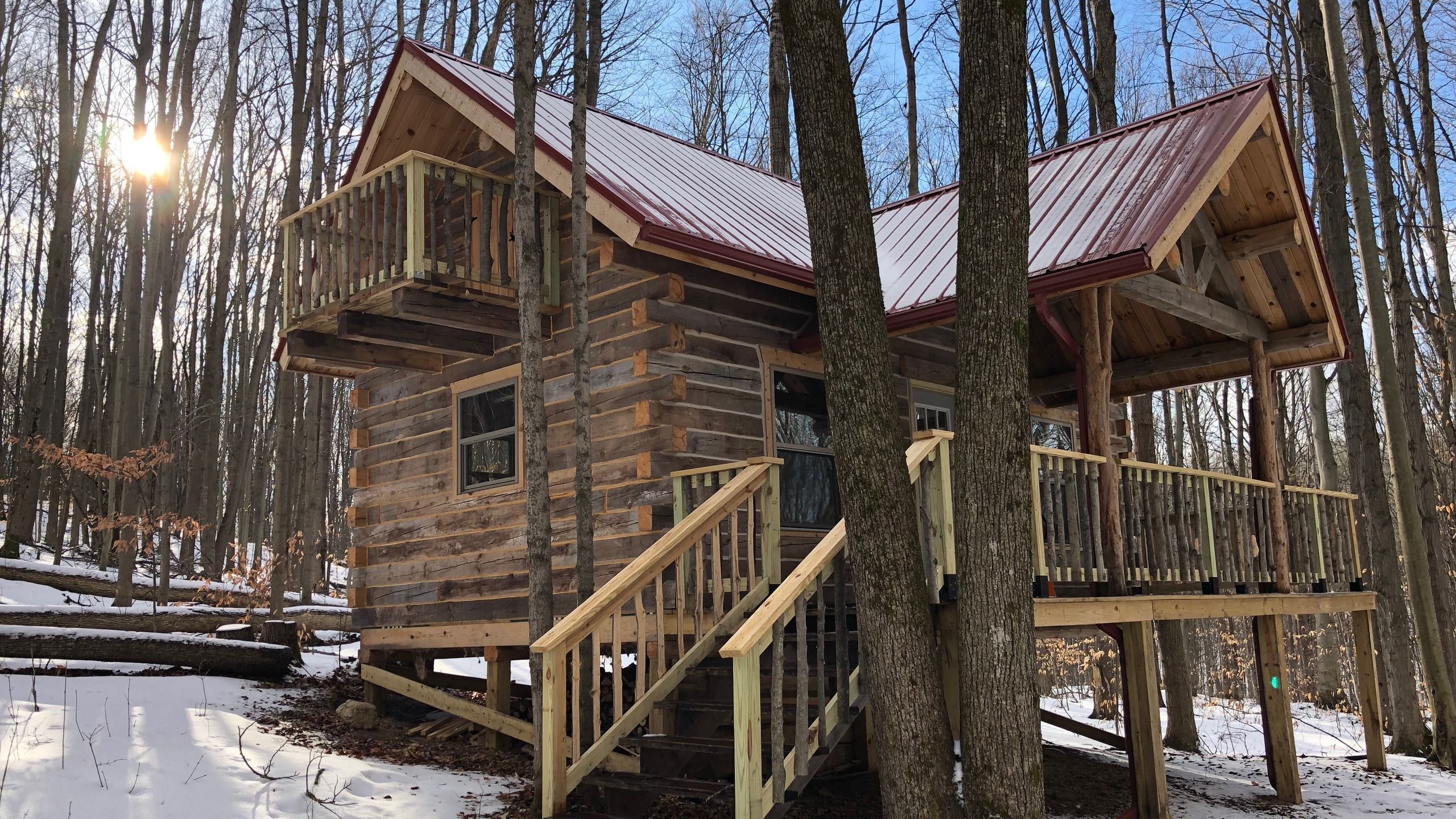 Exciting US vacation destinations with small cabins