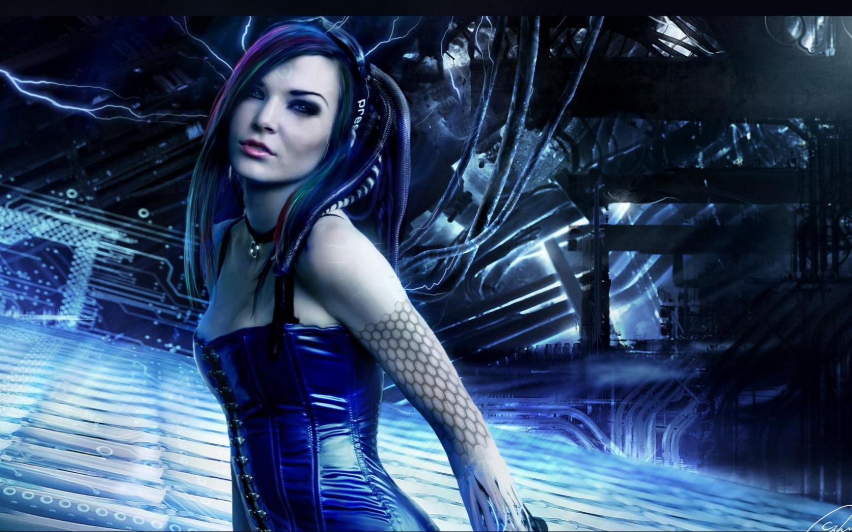 Cyber Goth Wallpaper