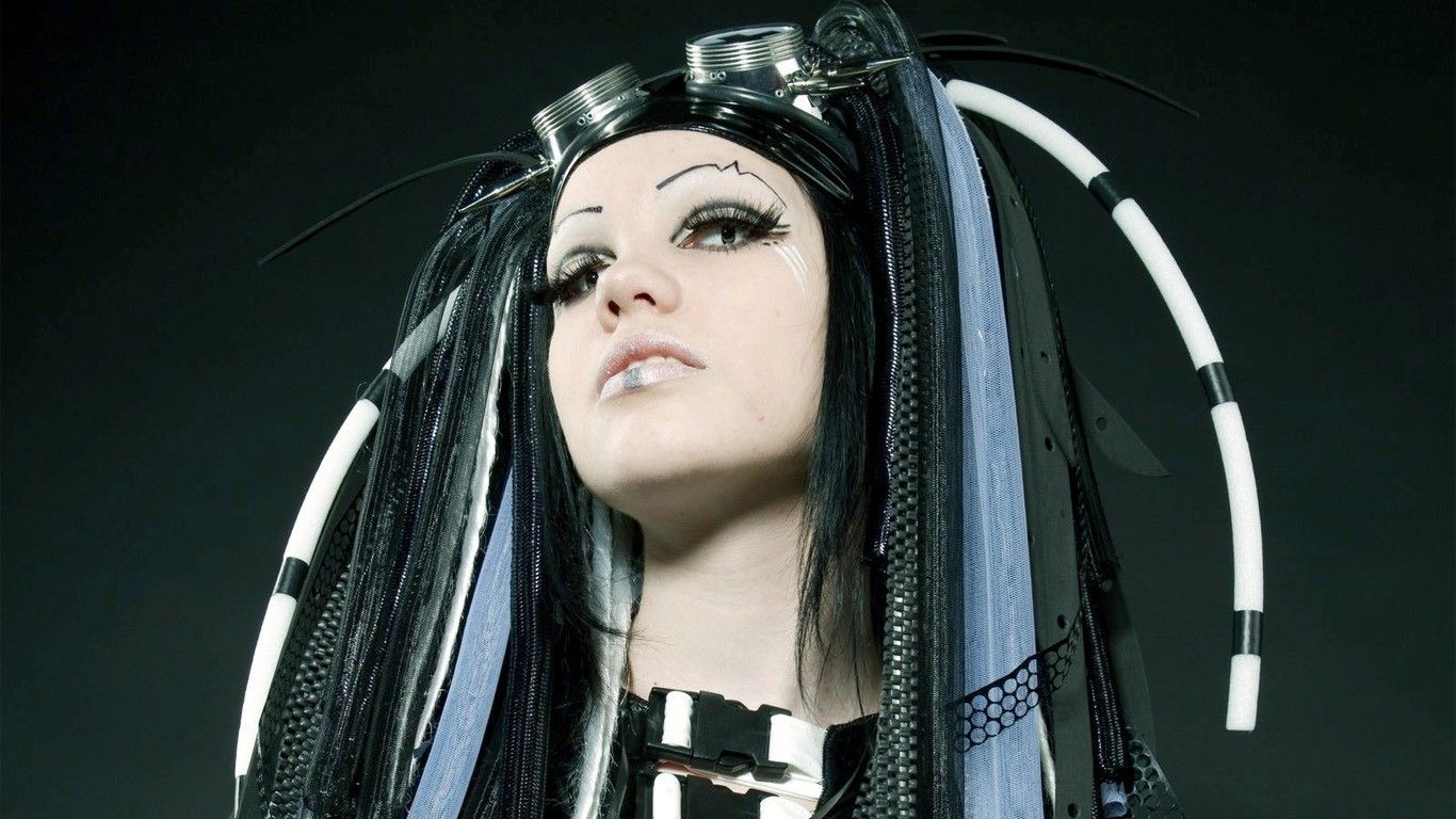 Cybergoth Wallpapers 1366x768.