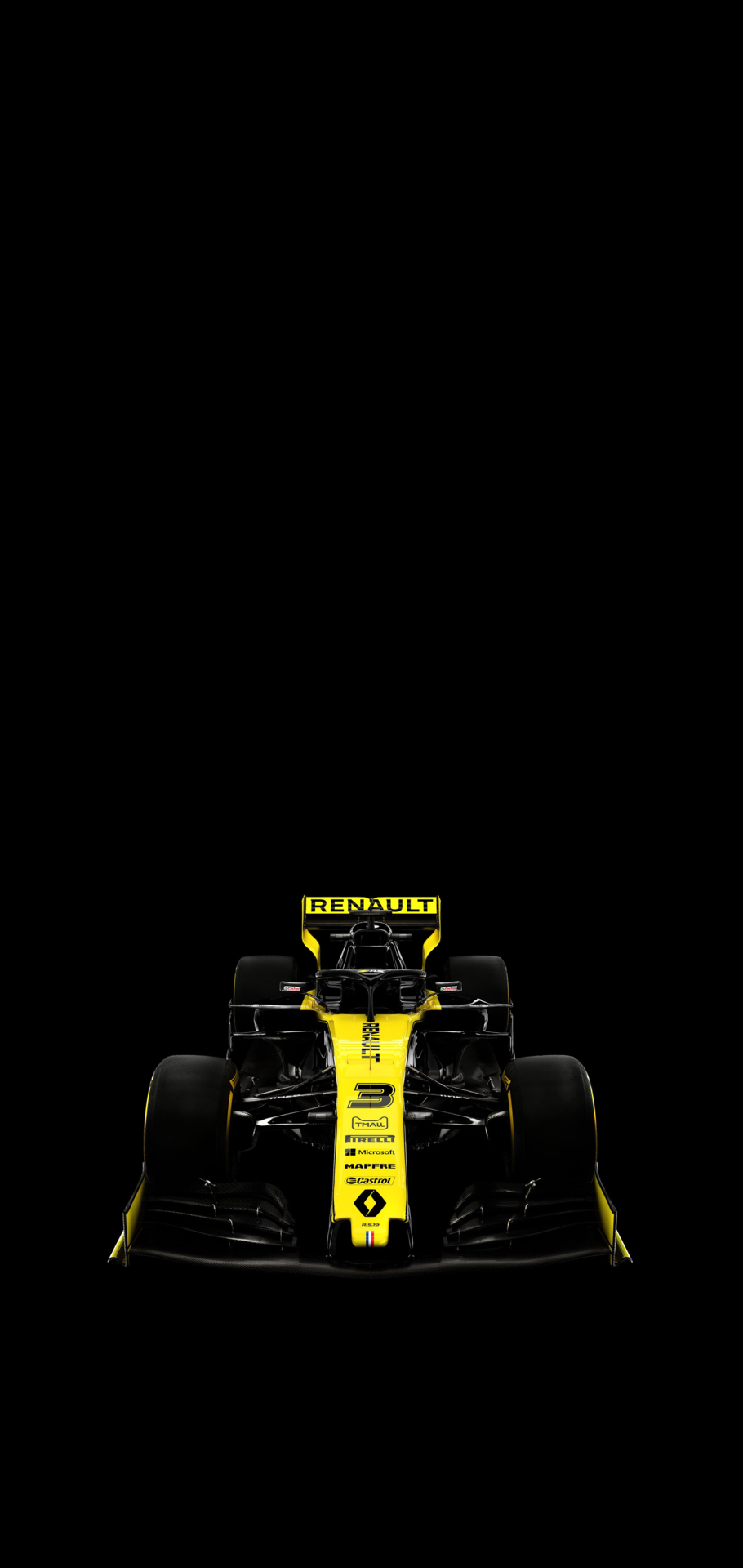 Daniel Ricciardo's R.S.19 [AMOLED Mobile Wallpaper]. Fondos de pantalla de coches, Coches y motocicletas, Coches deportivos