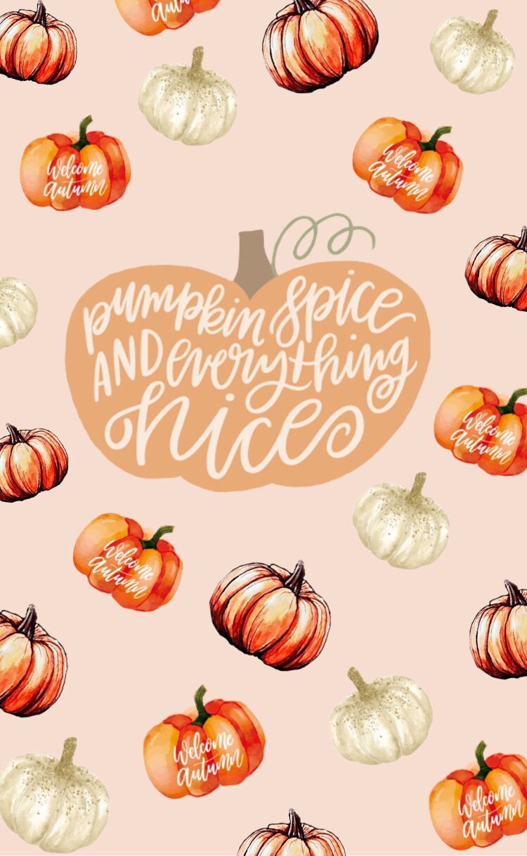 Pumpkin background. iPhone wallpaper fall, Cute fall wallpaper, Fall wallpaper