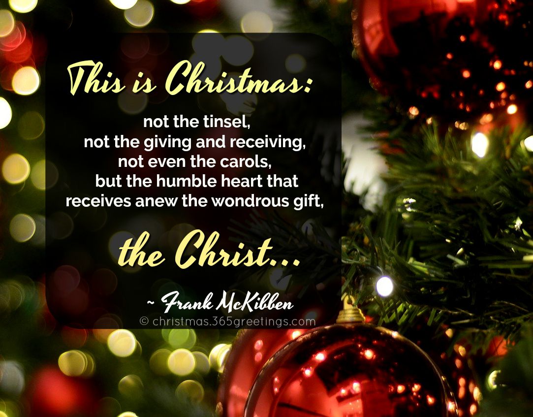 Inspirational Christmas Quotes with Beautiful Image Celebration about Christmas