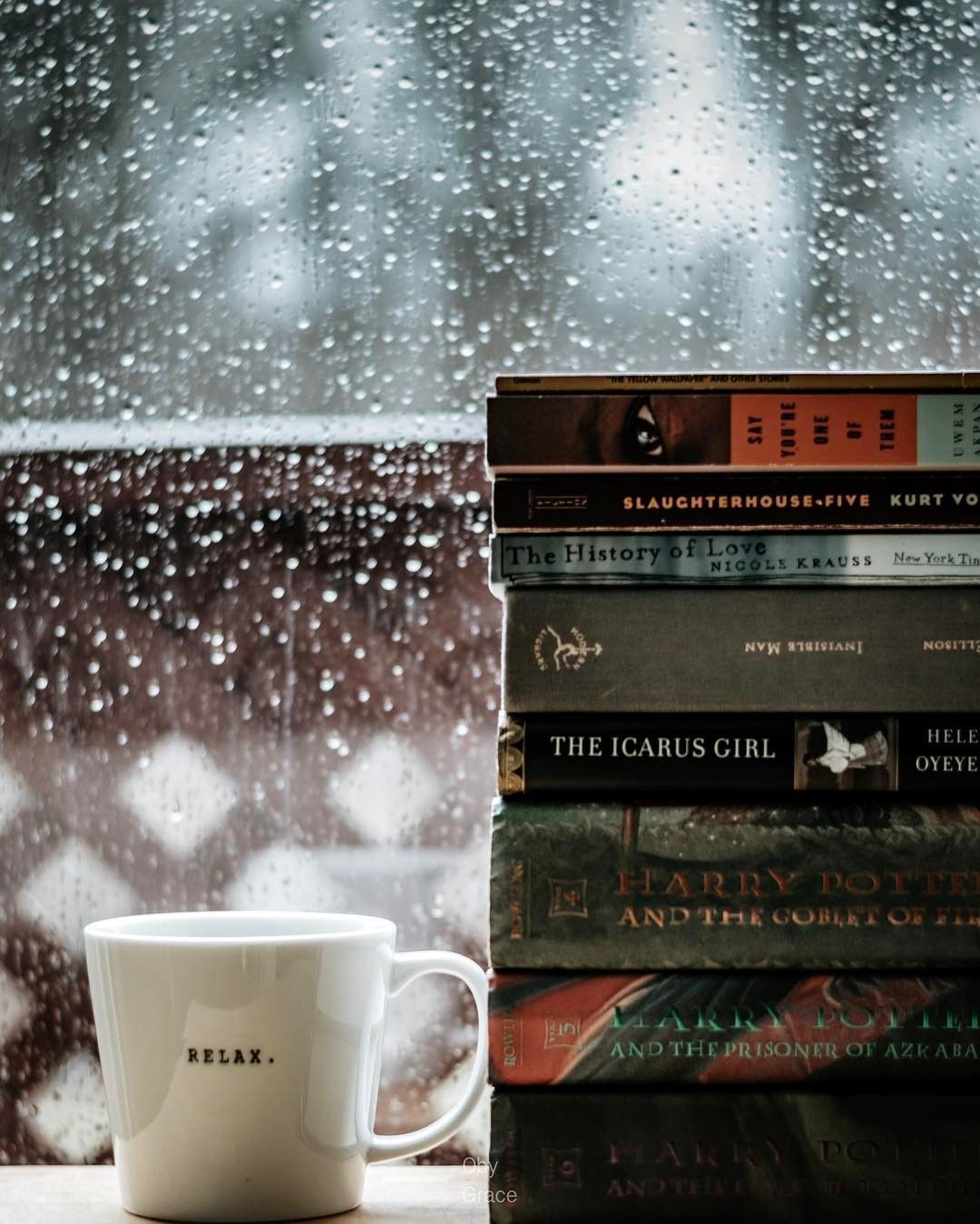 Autumn Coffee Rain Wallpapers Wallpaper Cave