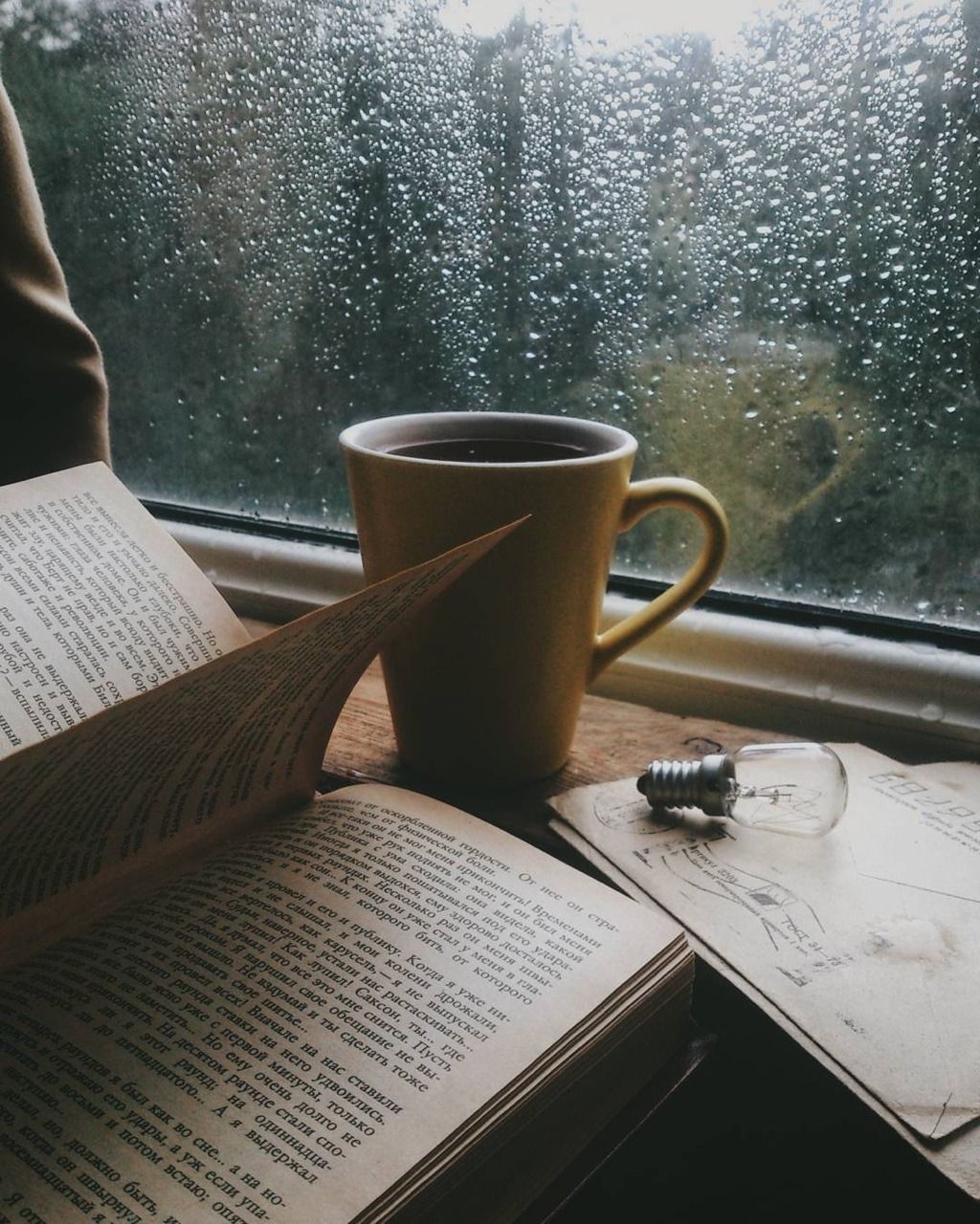 Nothing better than rainy days enjoyed with a hot cup of coffee. Rainy day photography, Coffee and books, Rain wallpaper