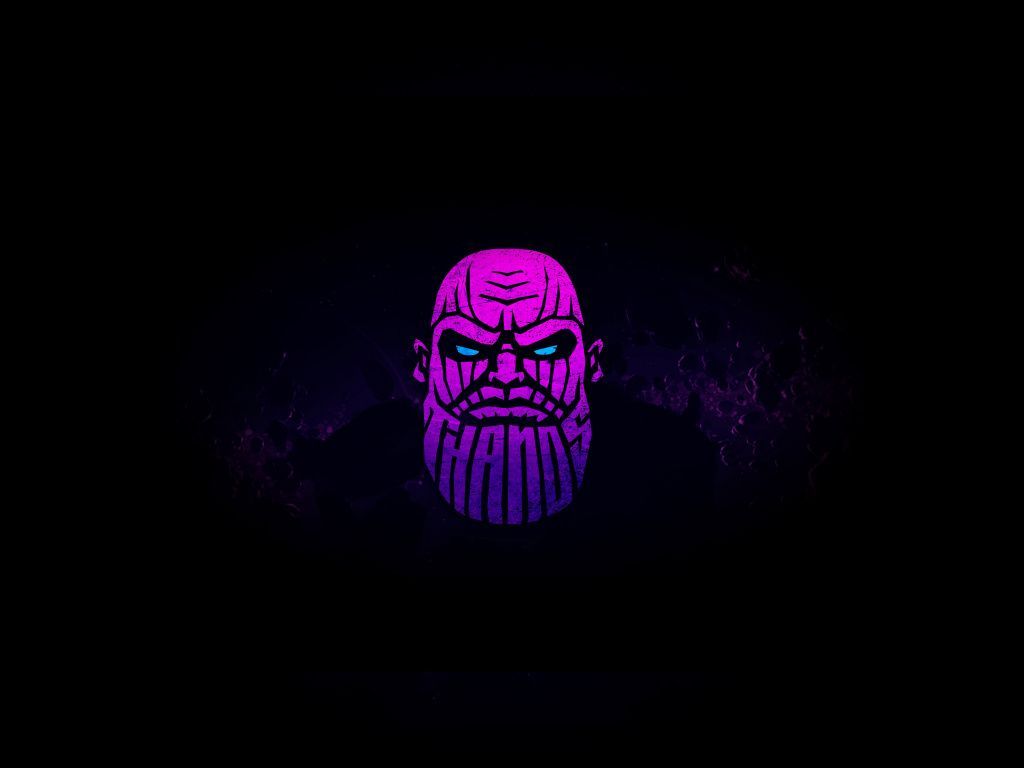 Thanos, purple face, minimal, art wallpaper, HD image, picture, 5a3585fb. Art wallpaper, HD image, Art