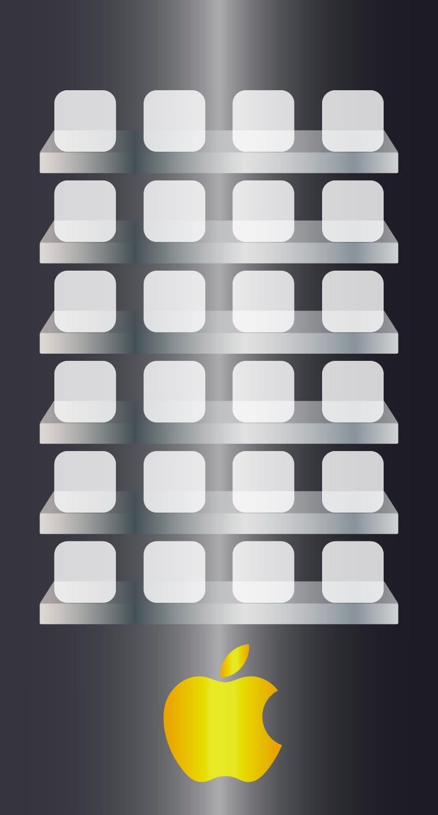 Apple logo shelf -kin Cool. wallpaper.sc iPhone6s. iPhone homescreen wallpaper, Apple wallpaper iphone, Apple logo wallpaper