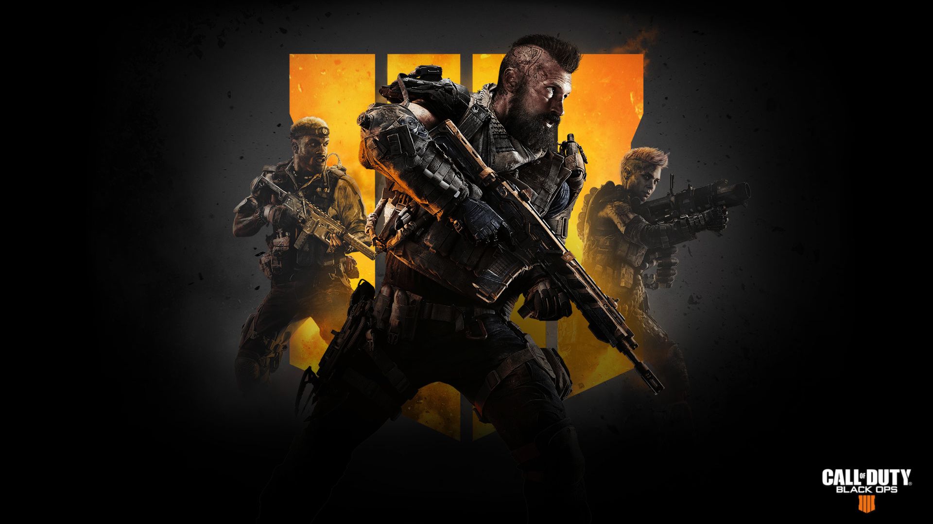 Desktop wallpaper call of duty: black ops 4, soldiers, video game, HD image, picture, background, cfbbda
