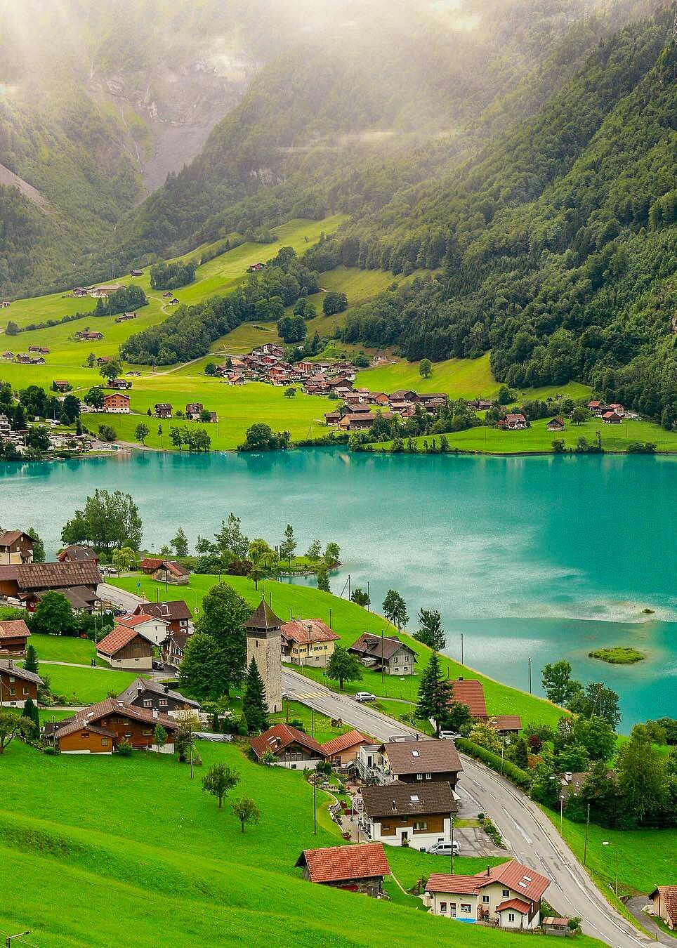 Canton of Obwald, Lake Lungern, Switzerland. sennarelax. Places in switzerland, Beautiful places to travel, Travel photography