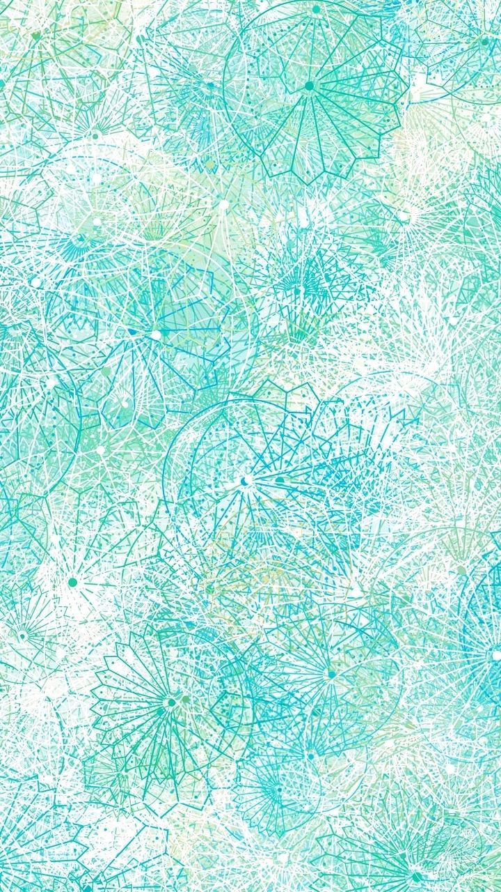 Blue And Green Pattern Wallpaper & Background Download