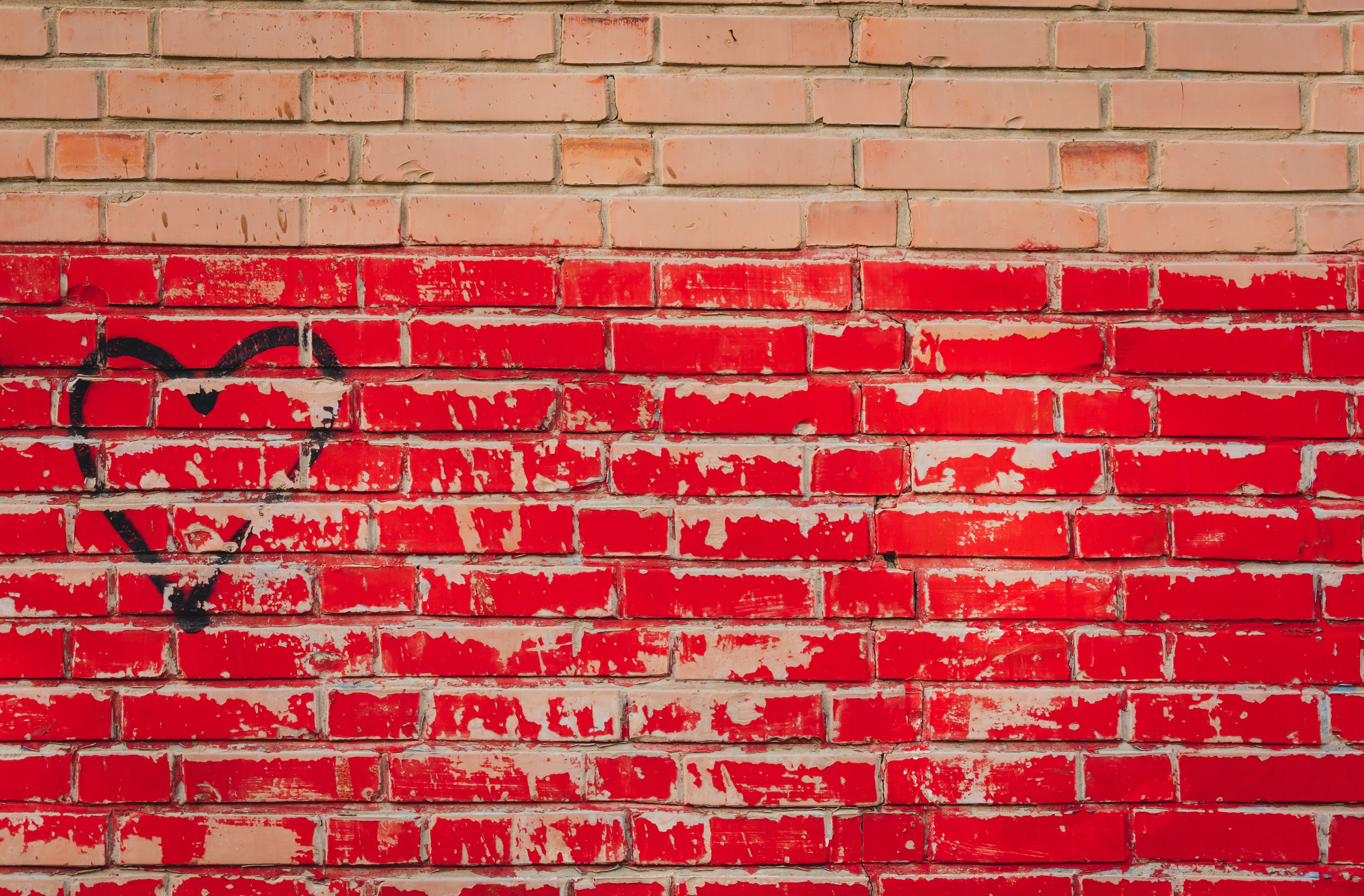 Wallpaper red, stone wall, video, brickwork, wall. Wall painting, Stone wall, Logo wall