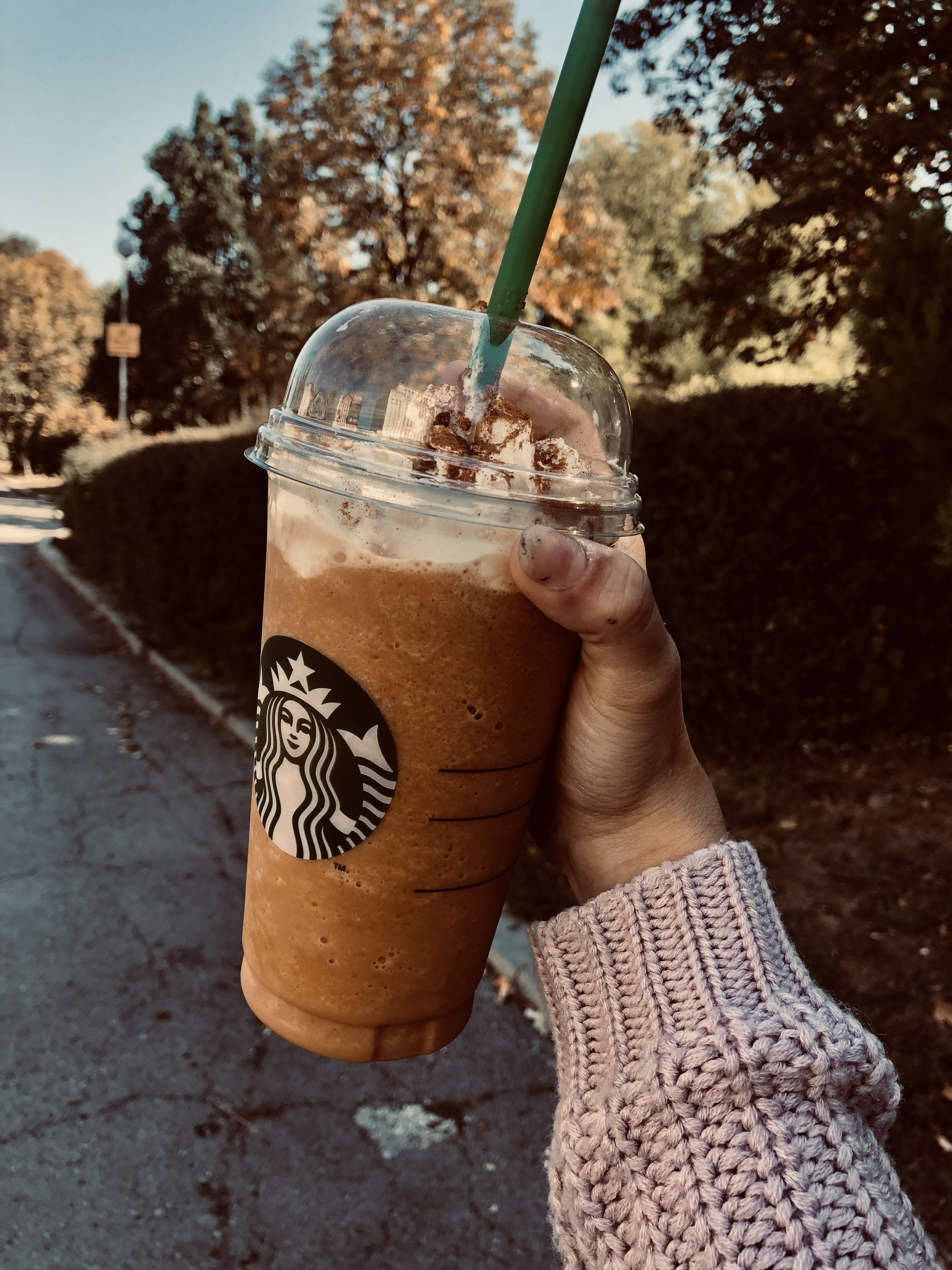 autumn #fall #starbucks #aesthetic. Starbucks fall drinks, Starbucks fall, Best starbucks drinks