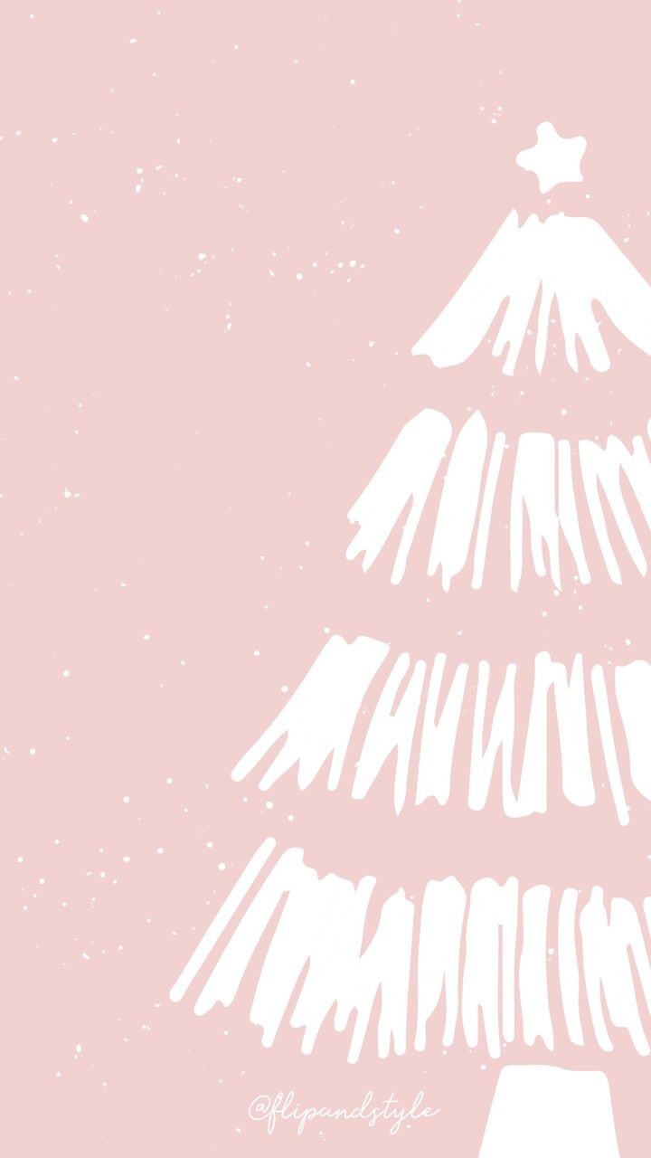 Christmas Pink And White Wallpapers - Wallpaper Cave