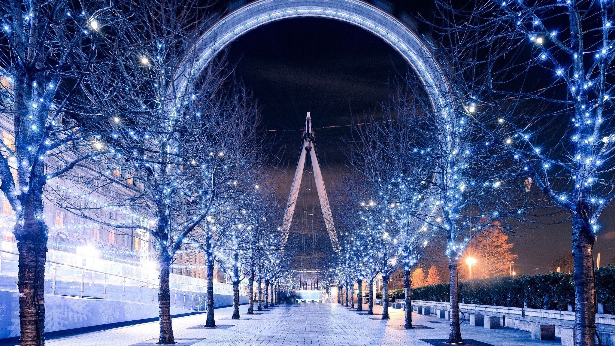 England, London, Night, UK, Winter HD Wallpaper & Background • 22231 • Wallur