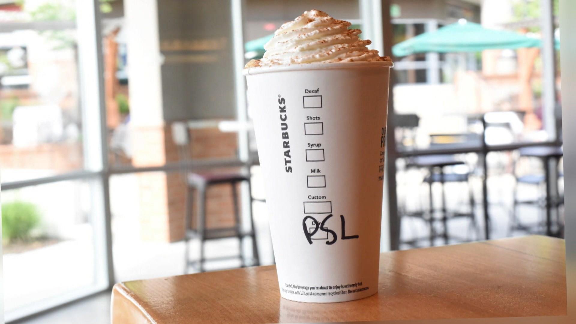 When is Starbucks' Pumpkin Spice Latte available 2019?