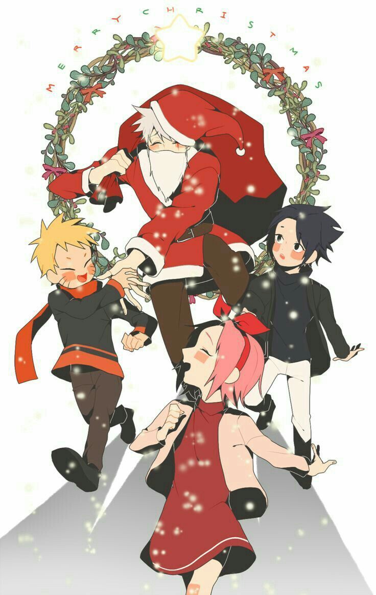 Merry Christmas !. Anime christmas, Naruto merchandise, Anime naruto