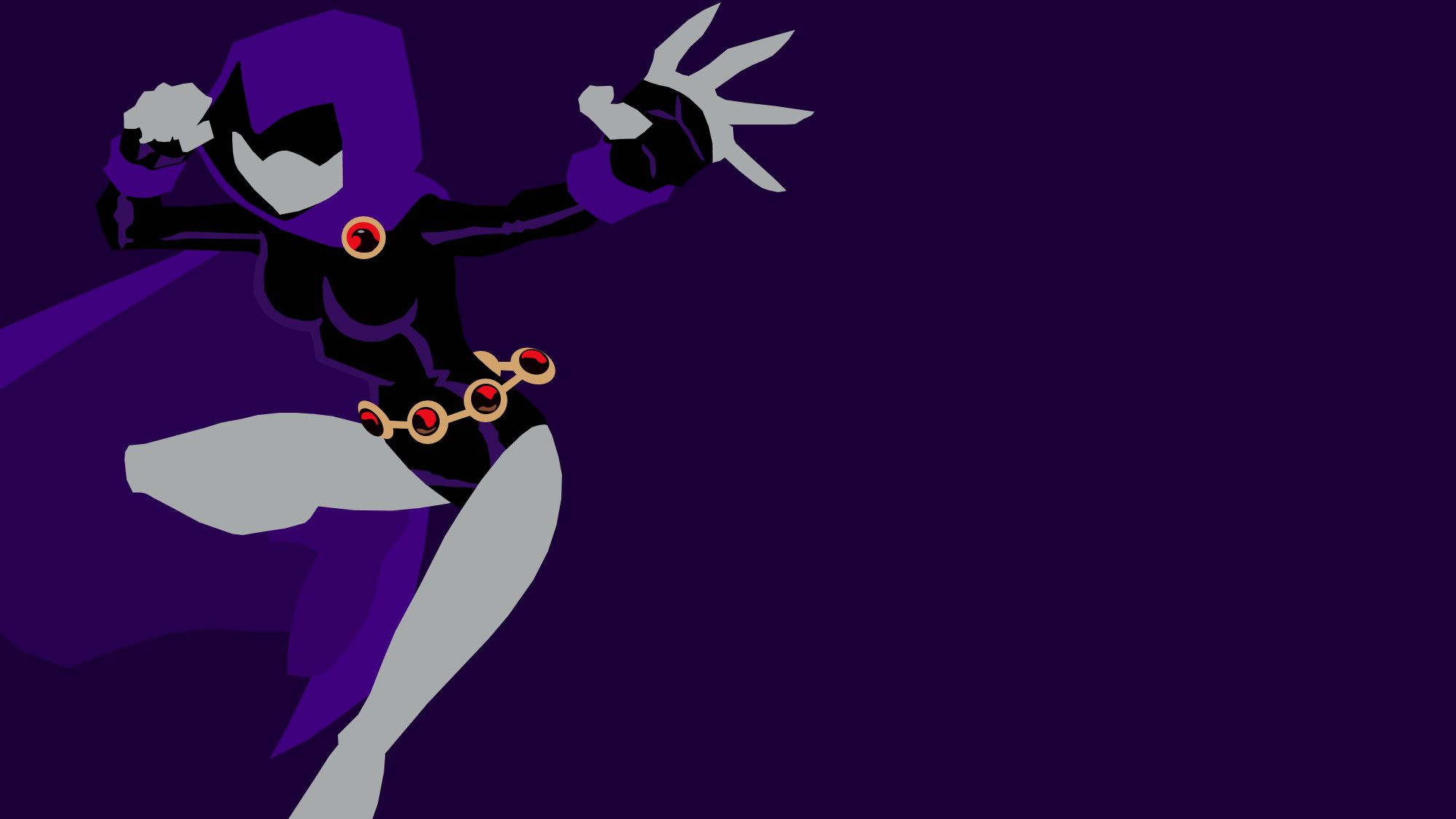 Raven Teen Titans PC Background