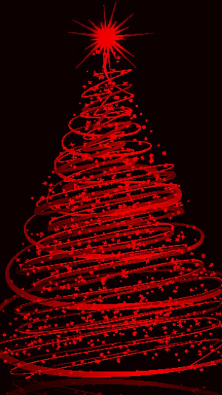 Christmas tree wallpaper