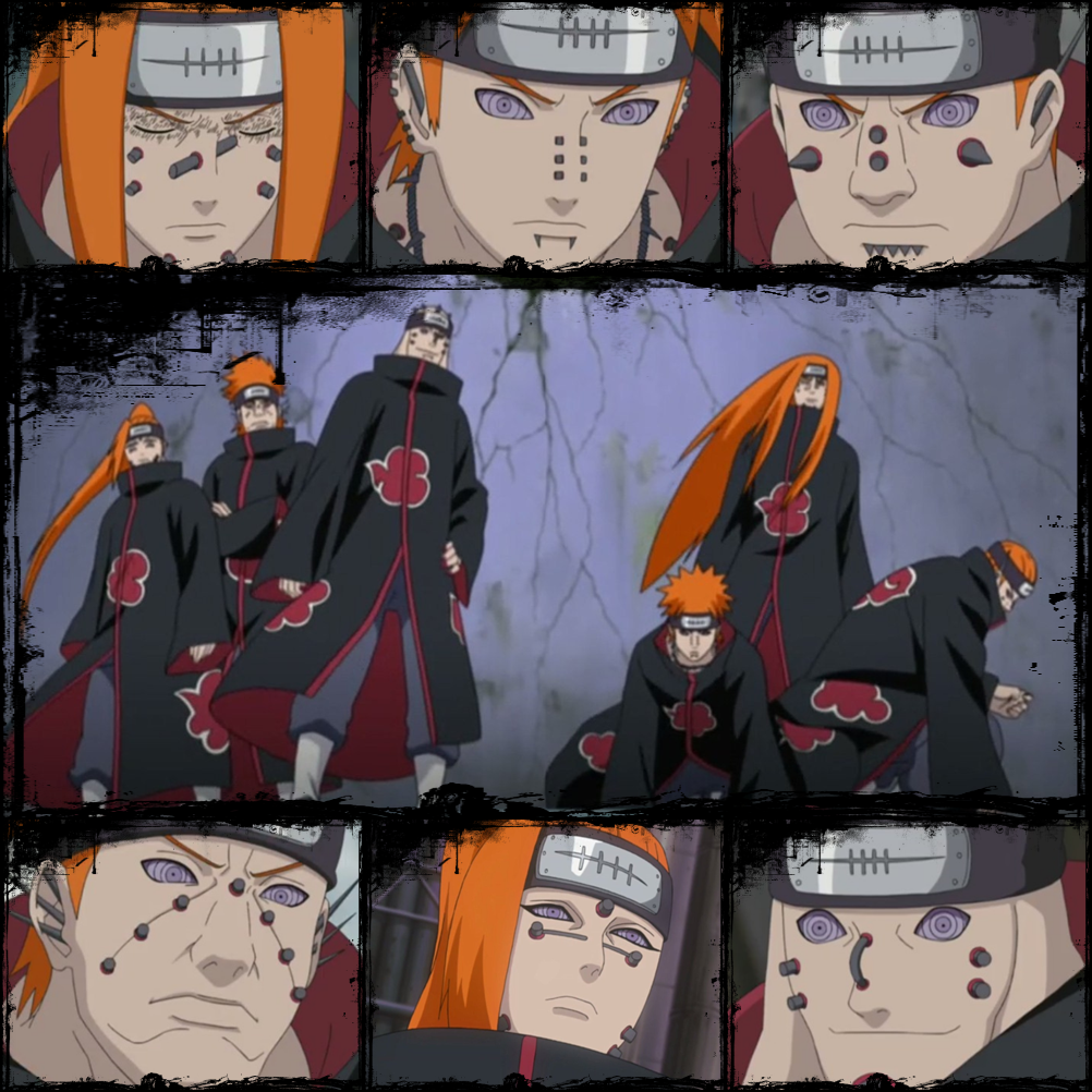 Six Paths Of Pain Naruto