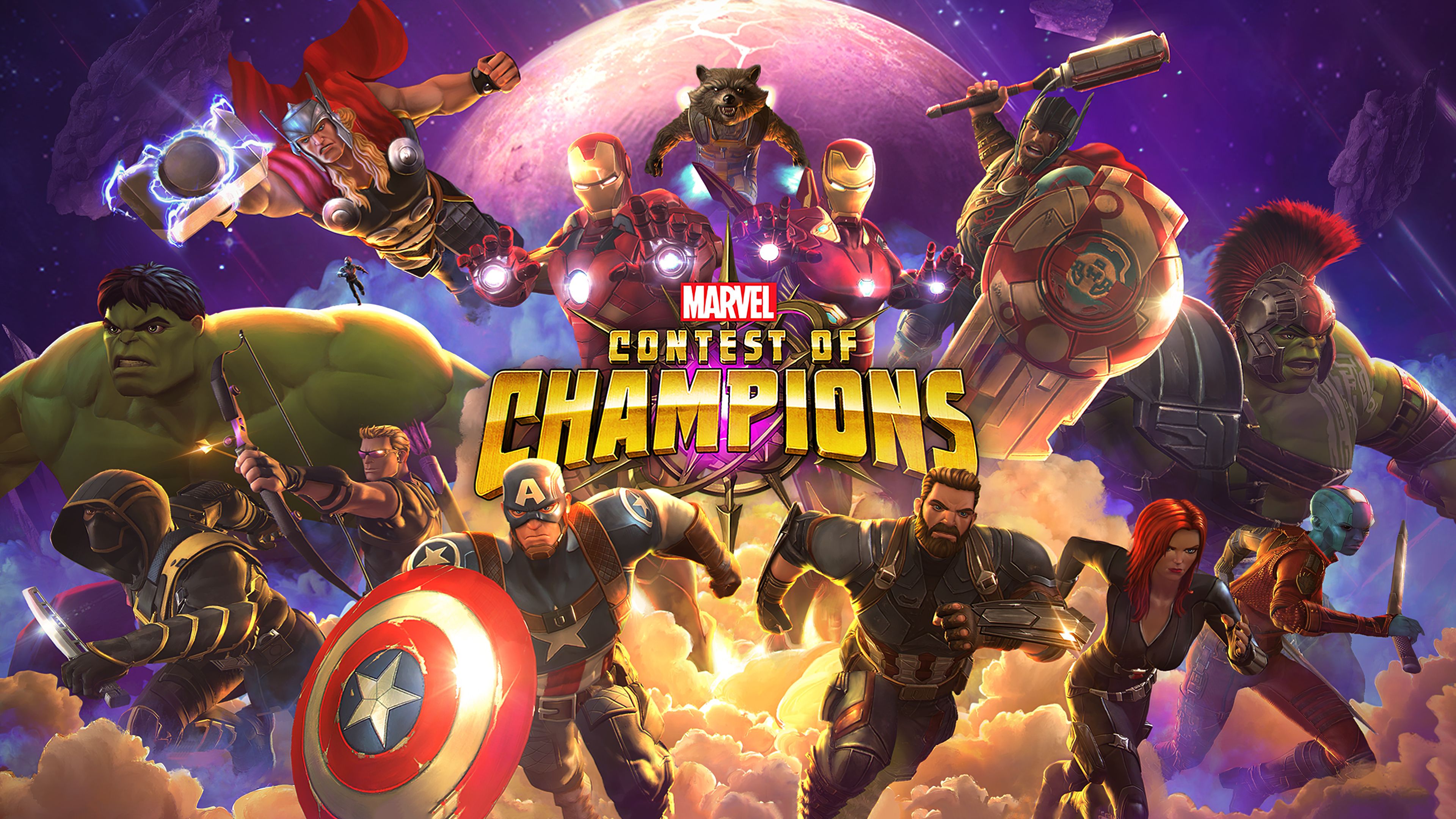 Marvel Contest Of Champions 4k HD Superheroes, 4k Wallpaper, Image, Background, Photo and Picture