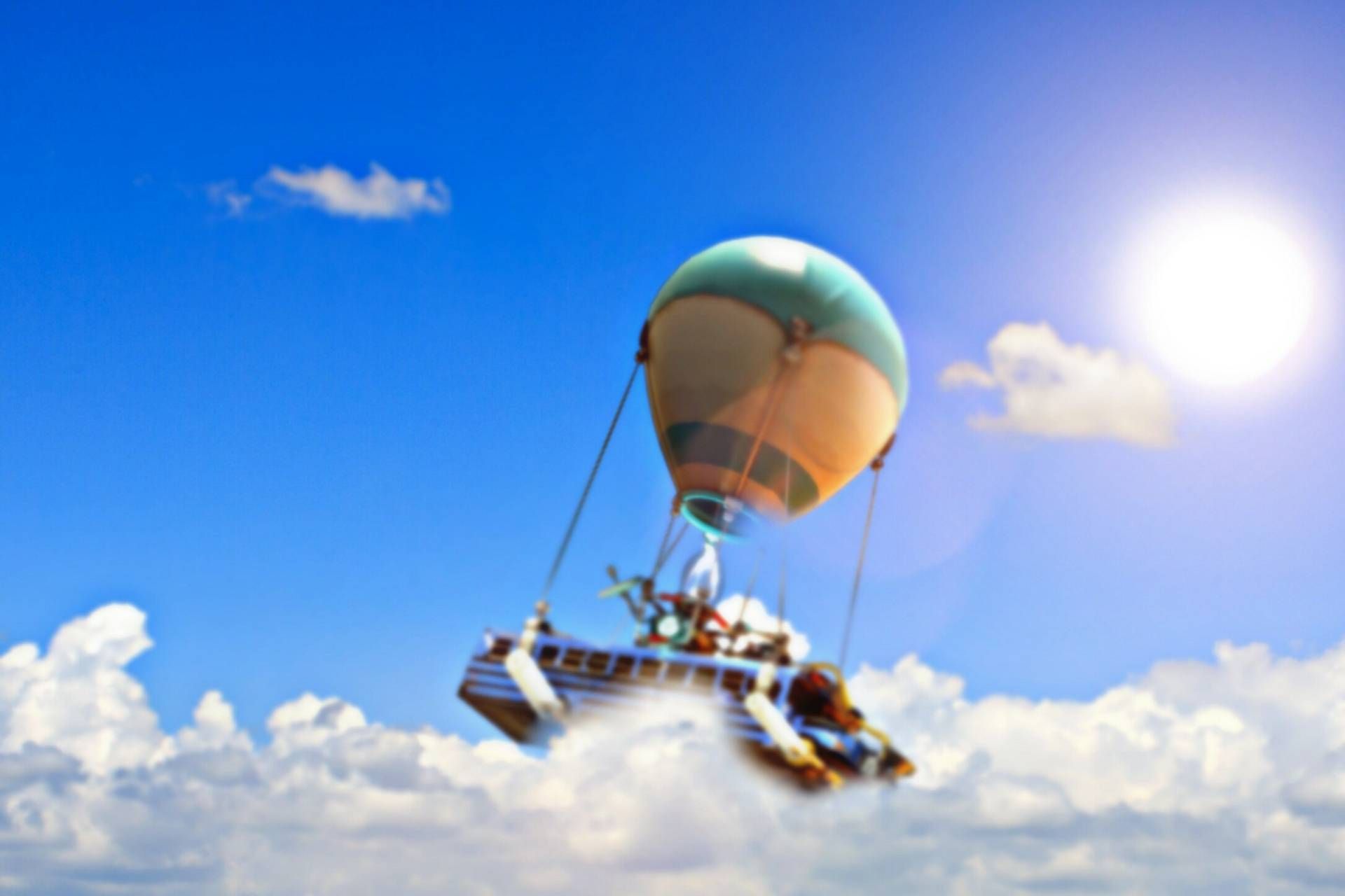 Fortnite Bus wallpaper