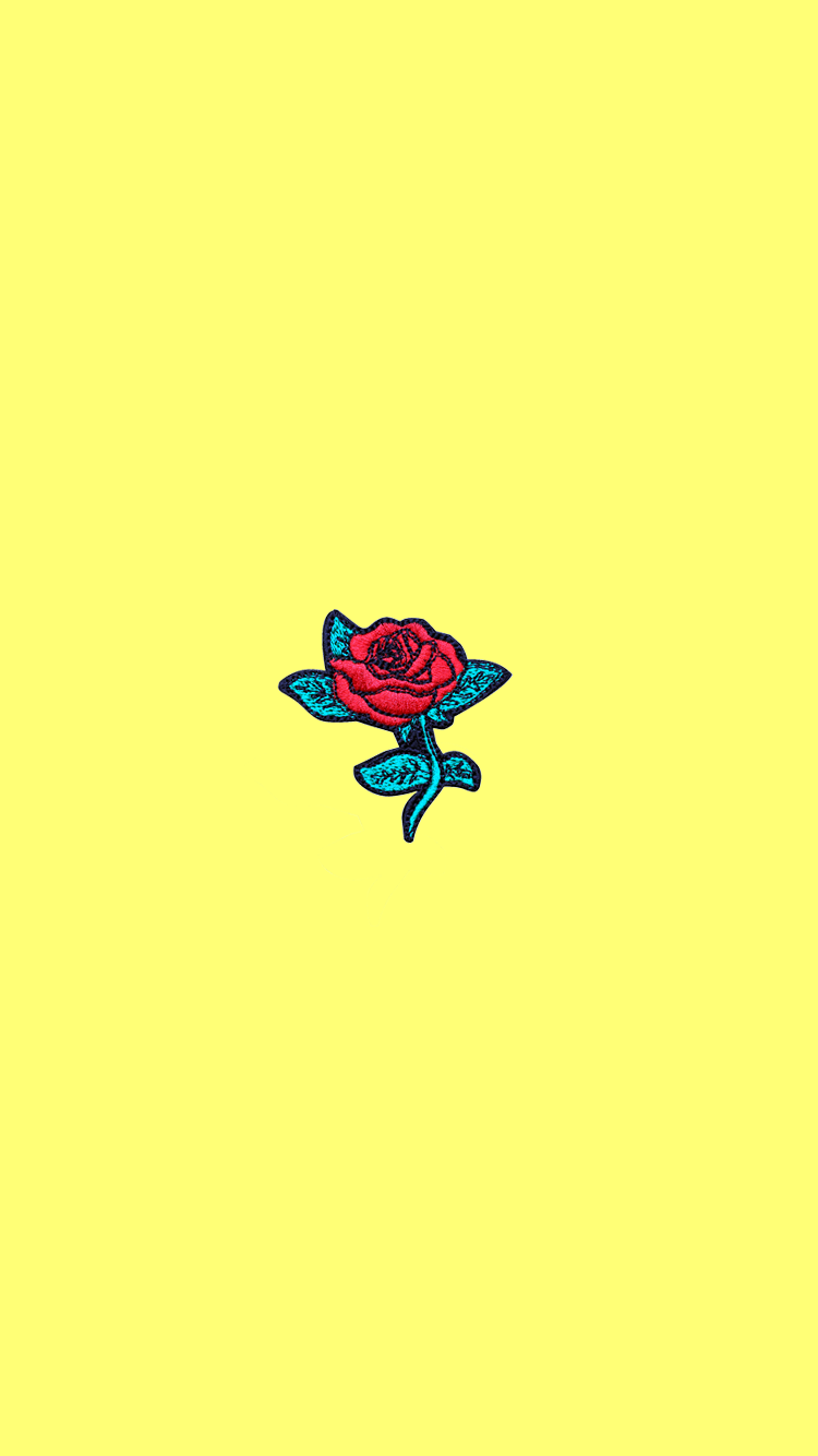 A rose is a rose is a rose... iPhone wallpaper yellow, Yellow wallpaper, Pastel background wallpaper