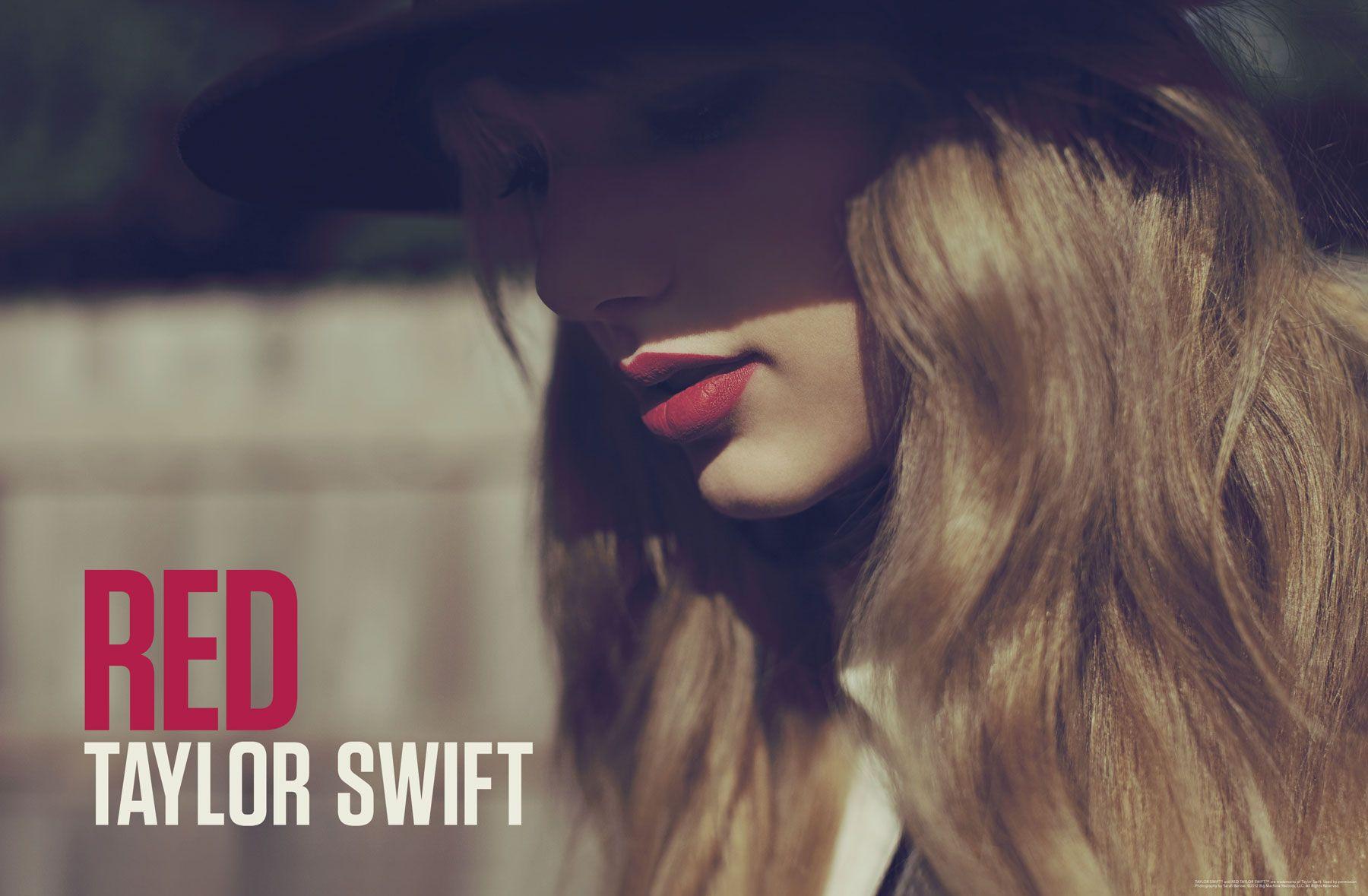 Wallpaper Taylor Swift Red