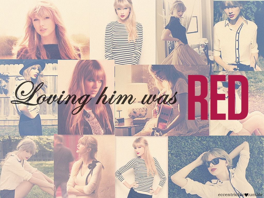 Red Taylor Swift Wallpaper HD