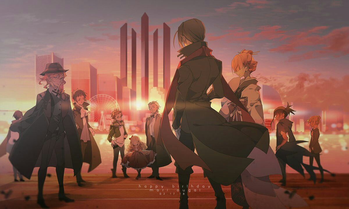 Bungou Stray Dogs / Port Mafia. Bongou stray dogs, Bungo stray dogs, Bungou stray dogs