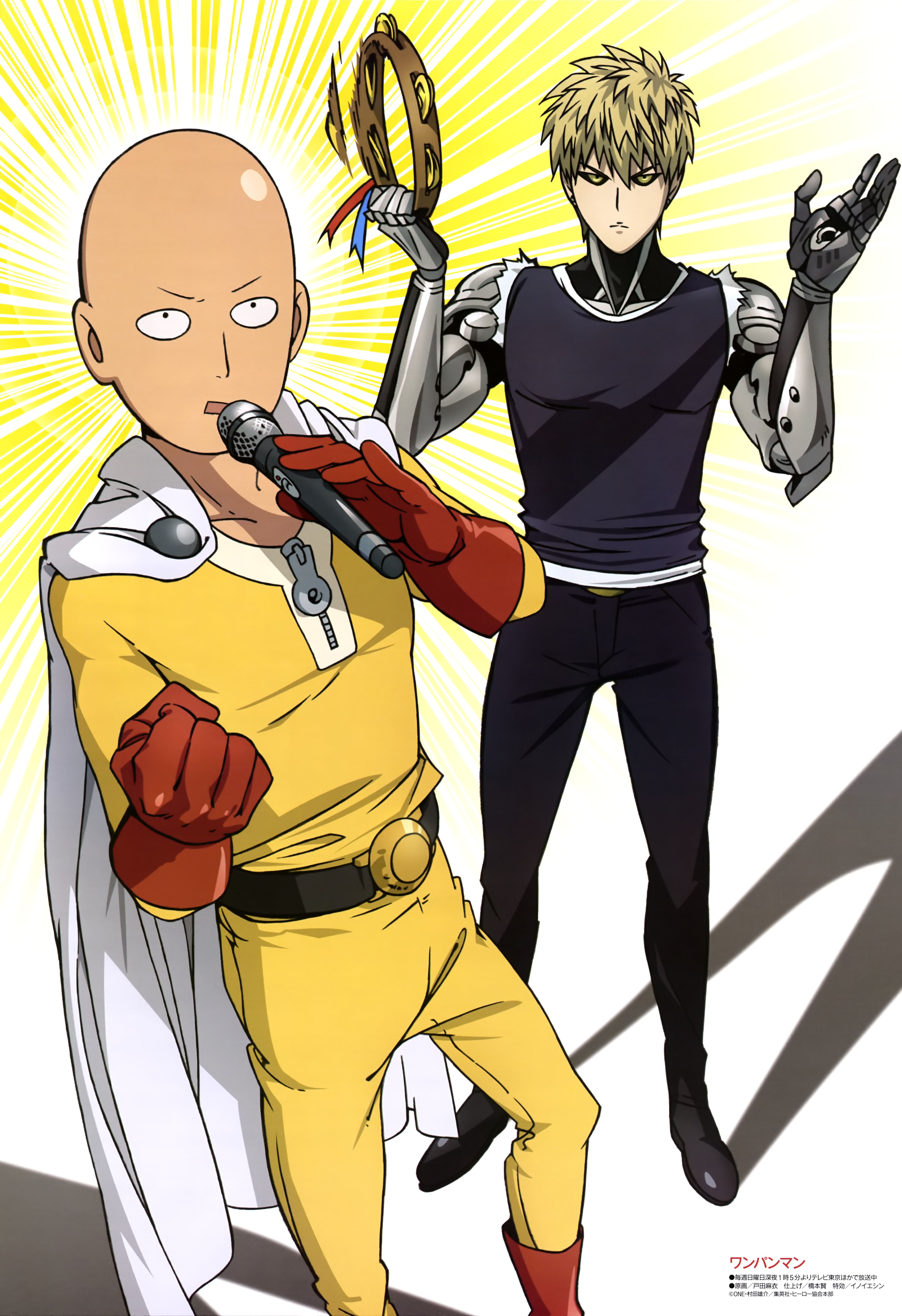 Saitama (One-Punch Man) Phone Wallpapers