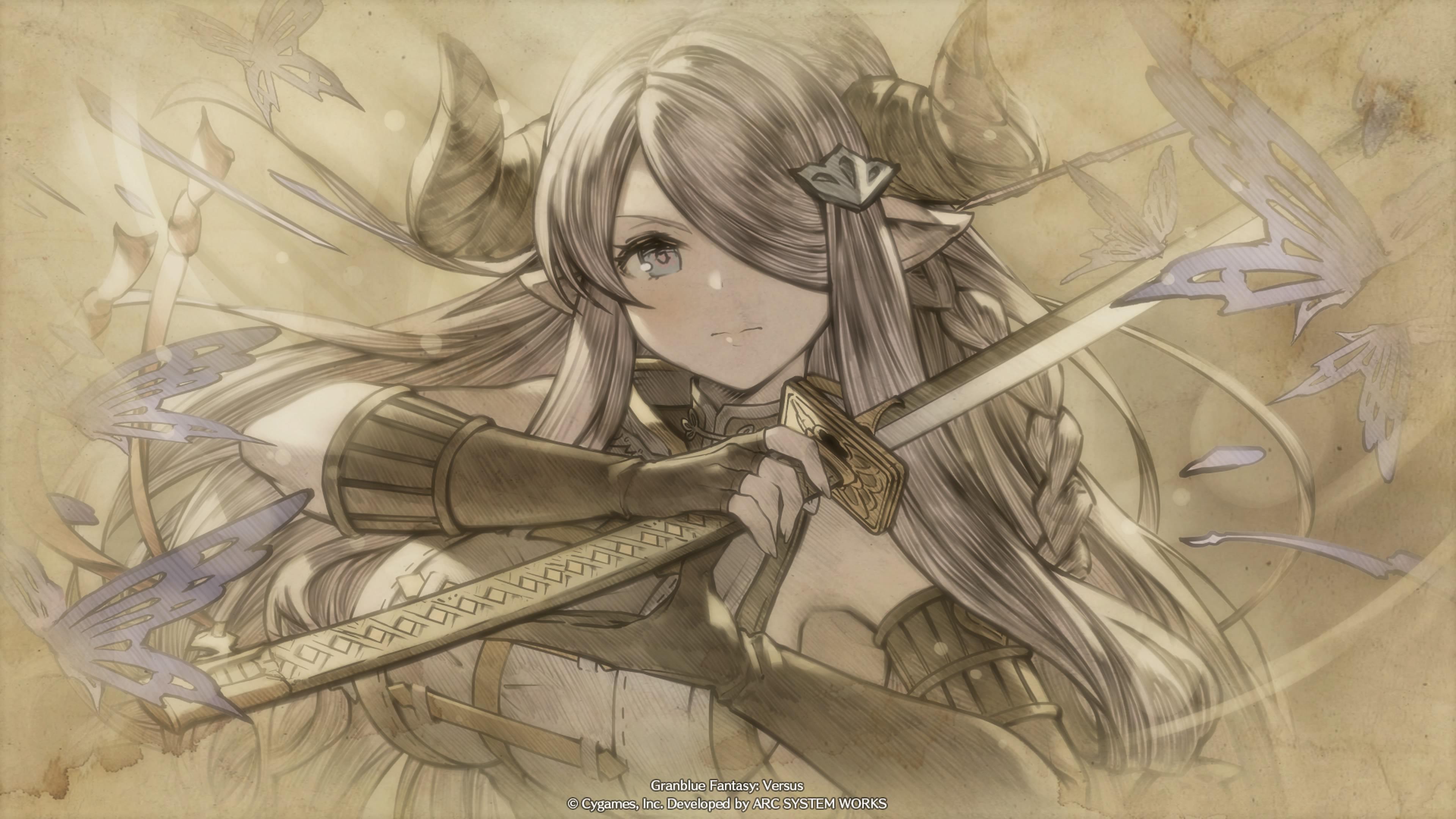 Narmaya Arcade mode ED Illustration