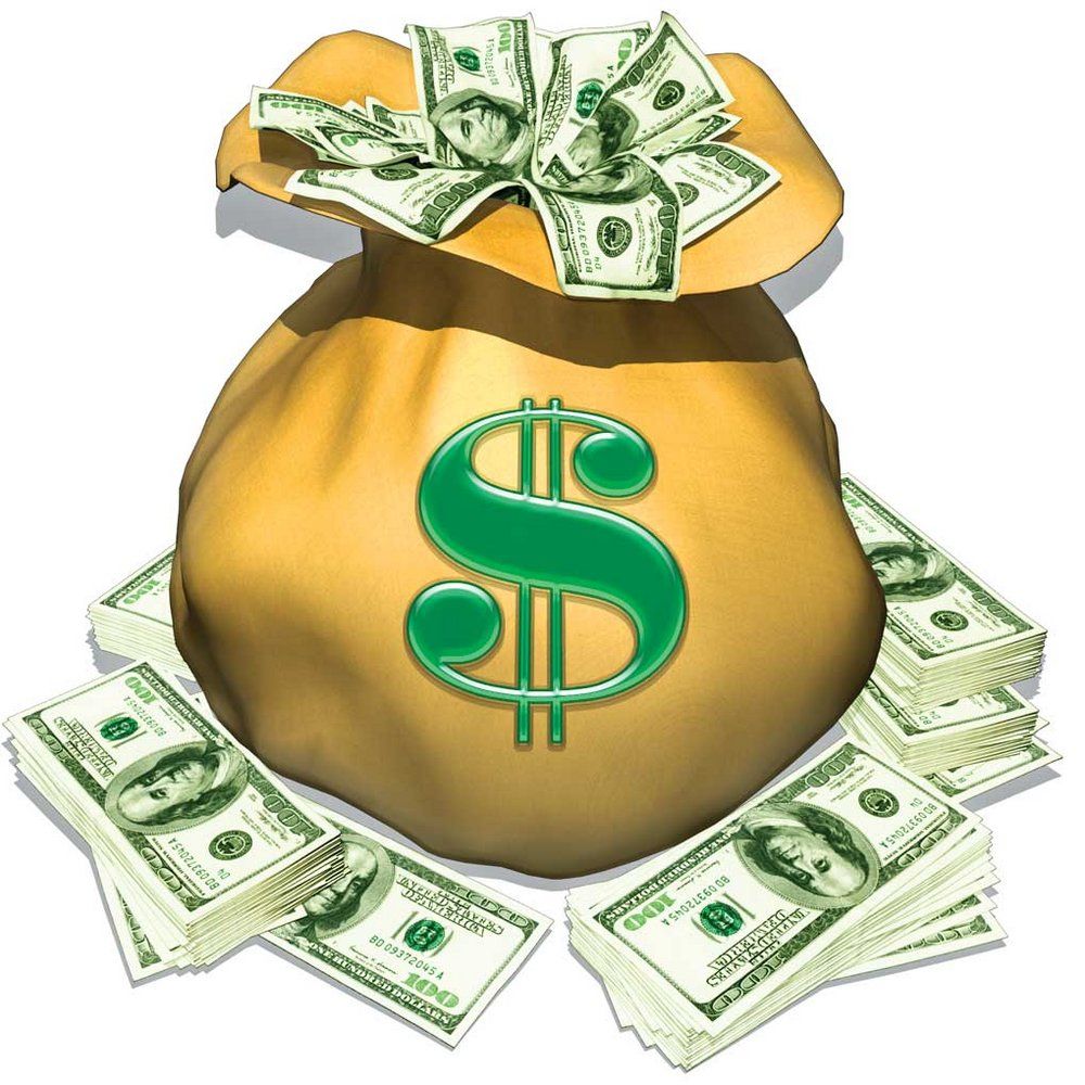 Free Bag Of Money, Download Free Clip Art, Free Clip Art on Clipart Library