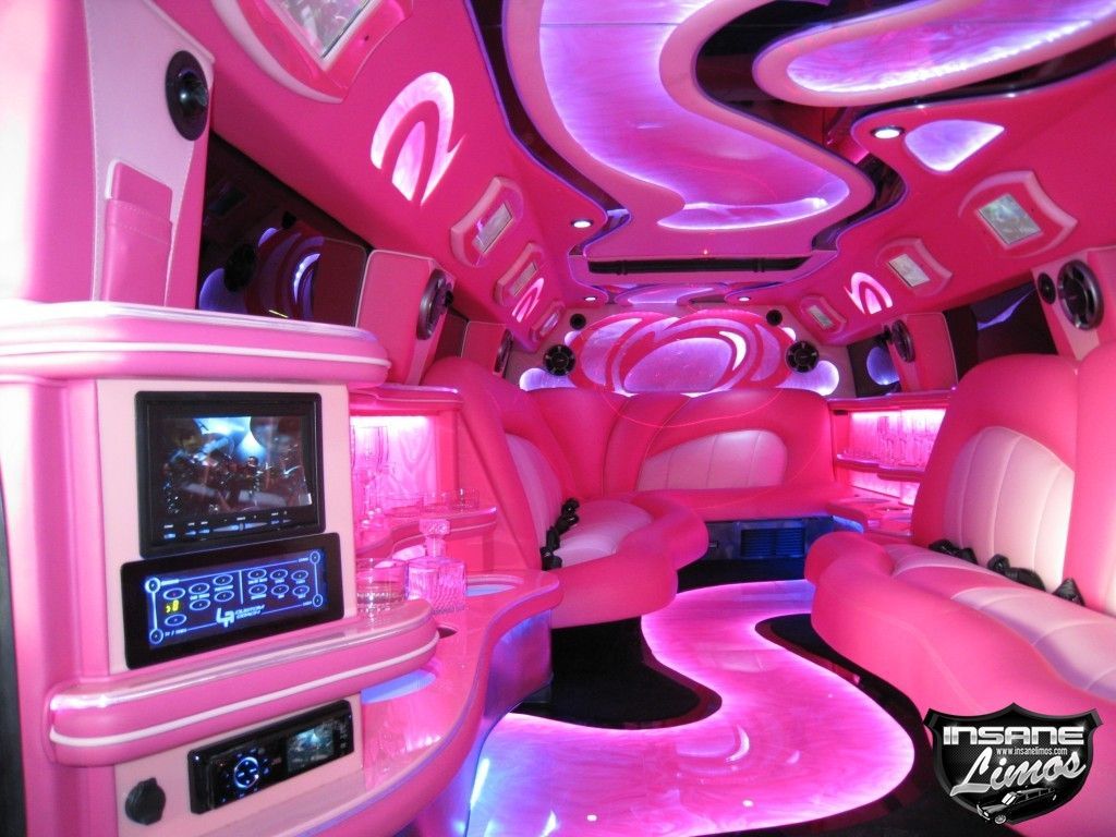 Pink Cool & Beauty Of Cars LIMO HUMMER Limousin. Pink car interior, Pink car, Limo