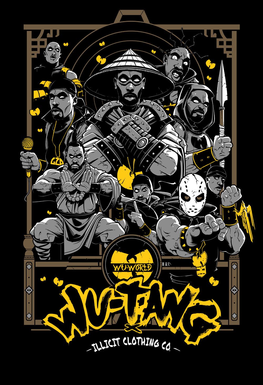 Wu Tang Clan Wallpaper HD Wallpaper