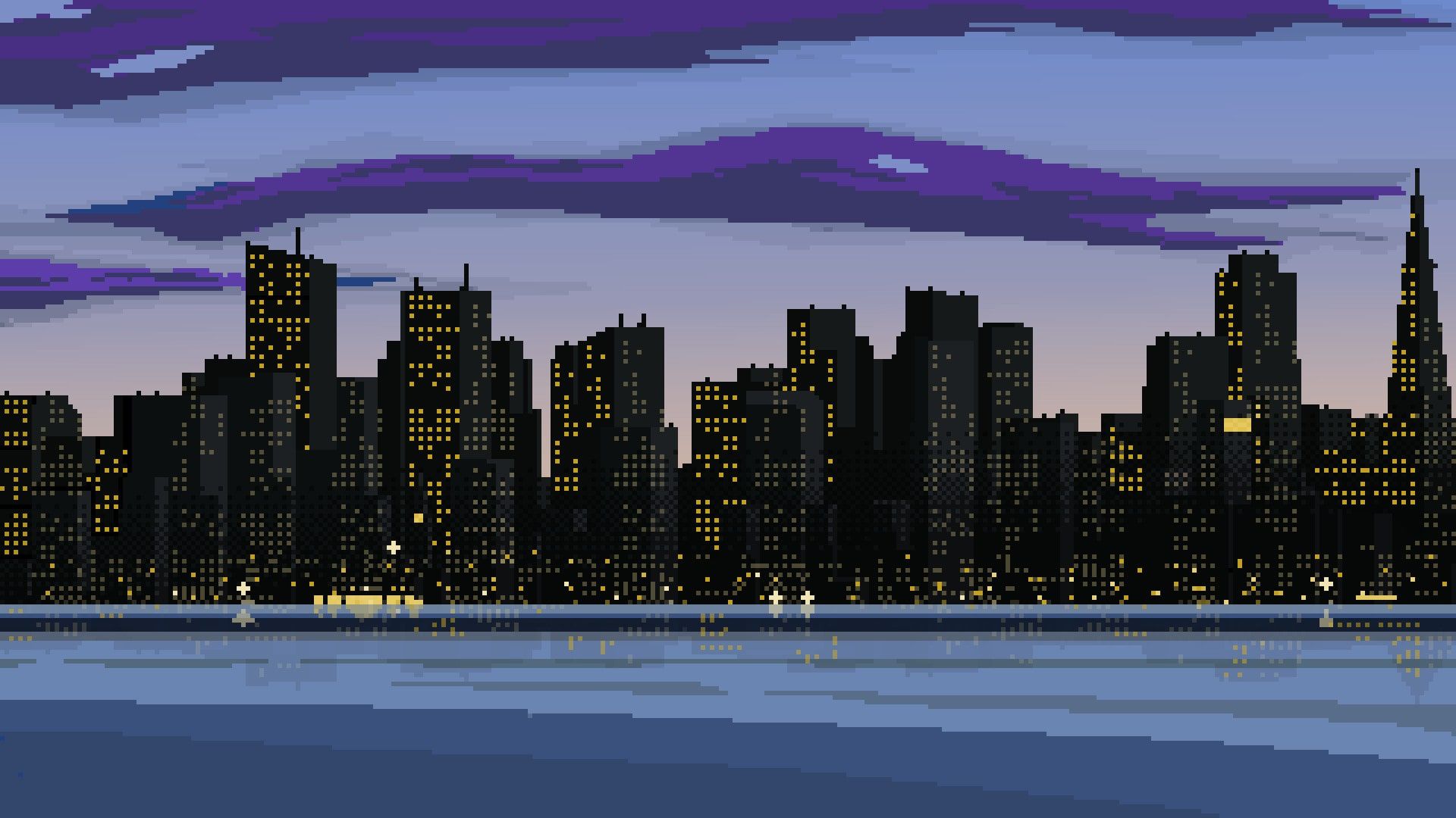 Retro City Pixel Wallpapers - Wallpaper Cave