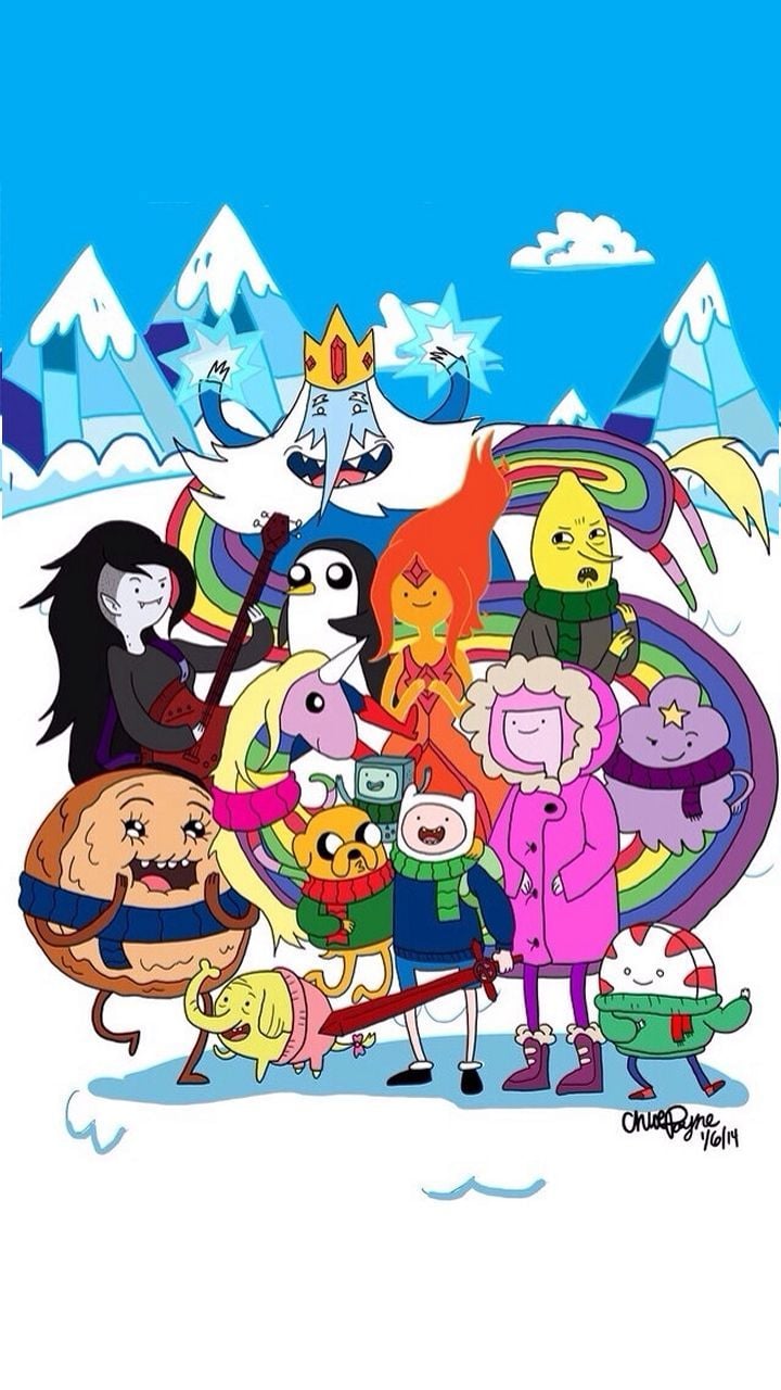 Adventure Time Mobile Wallpaper Time Background Phone Wallpaper & Background Download
