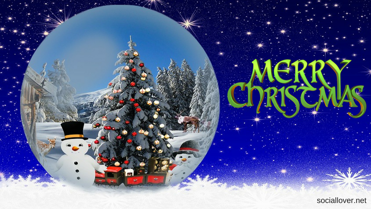 Merry Christmas Image HD Wallpaper for Whatsapp 2017