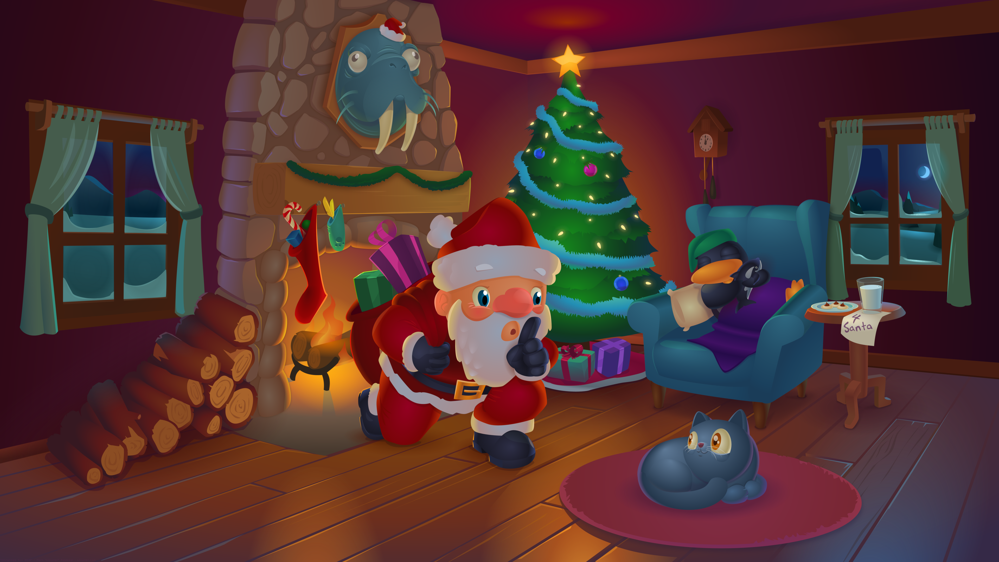 Celebrate Christmas in Linux Way's FOSS