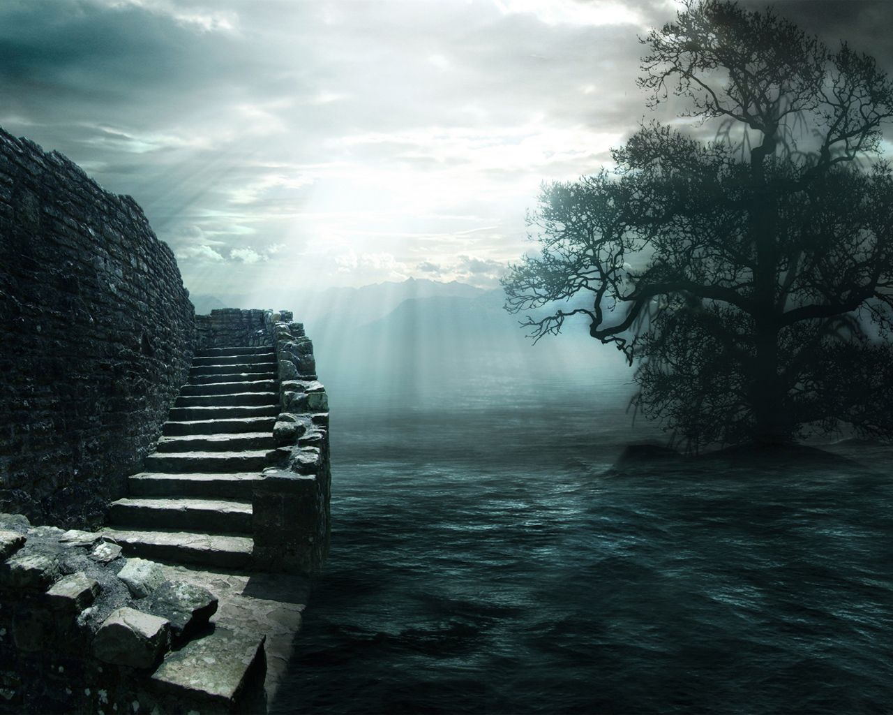 image Stairs Fantasy