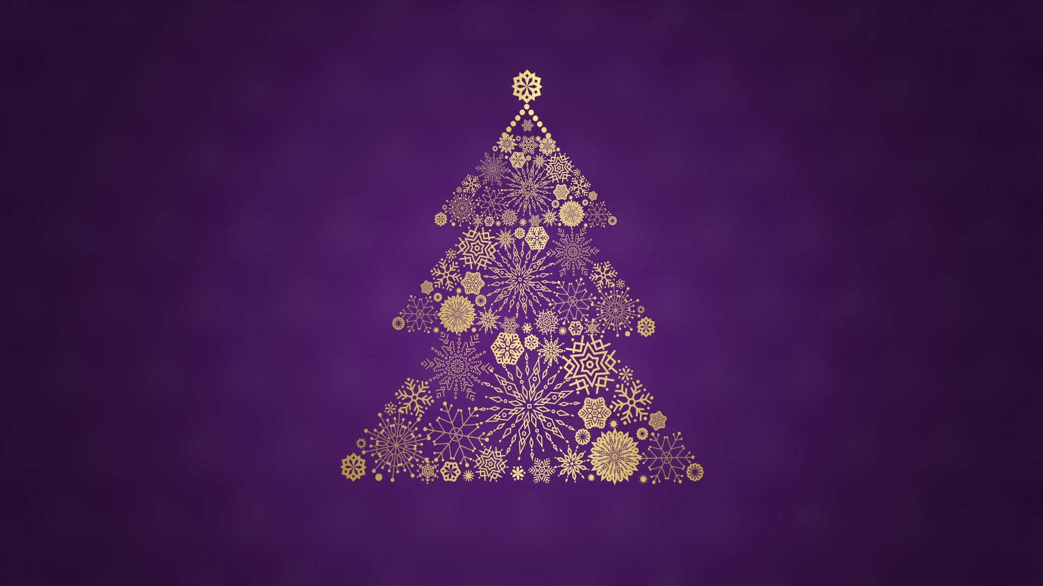 Download 2048x1152 wallpaper christmas tree, digital art, holiday, dual wide, widescreen, 2048x1152 HD image, background, 17040